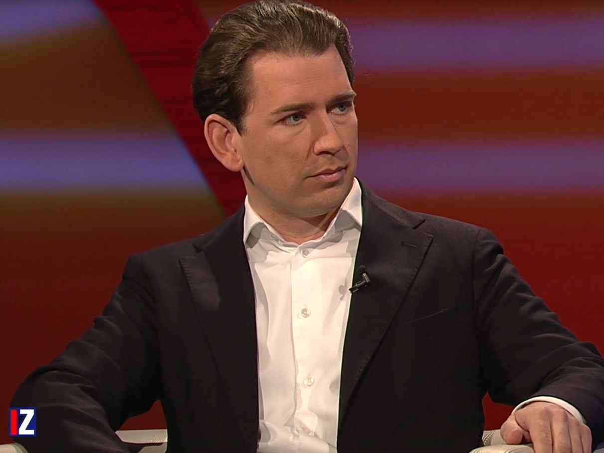 Kurz am Sonntagabend bei "Im Zentrum"