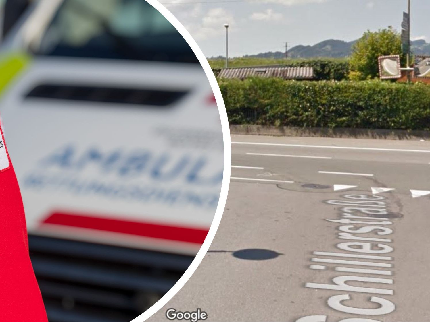 Unfall in Lustenau