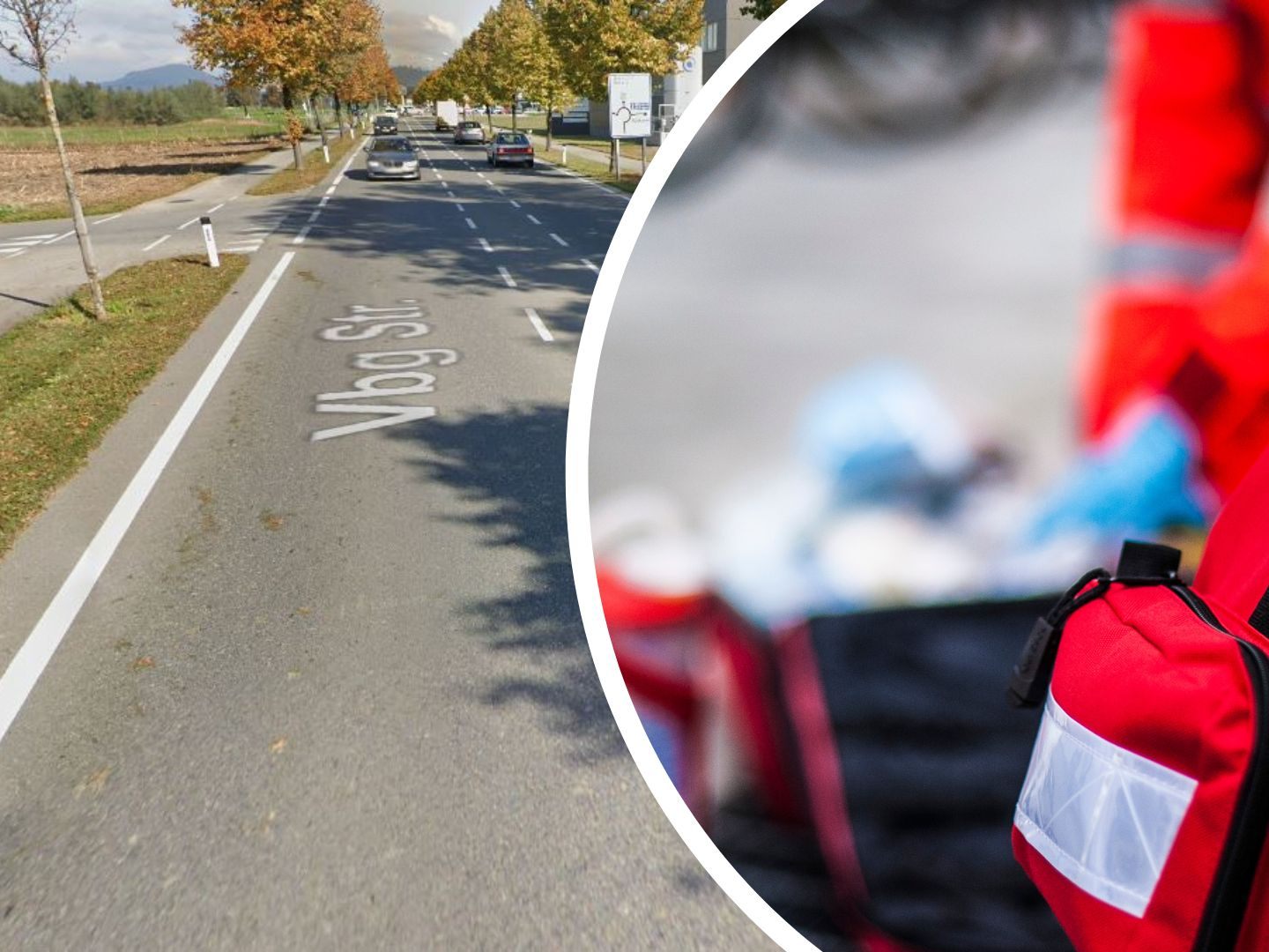 Mopde-Lenker musste ins Krankenhaus gebracht werden
