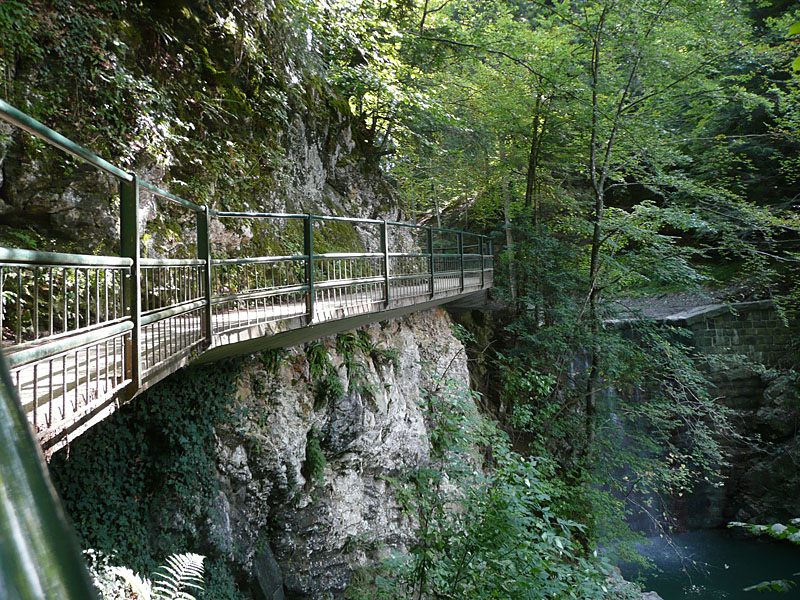 Seniorenrunde Rankweil wandert durch die Örflaschlucht