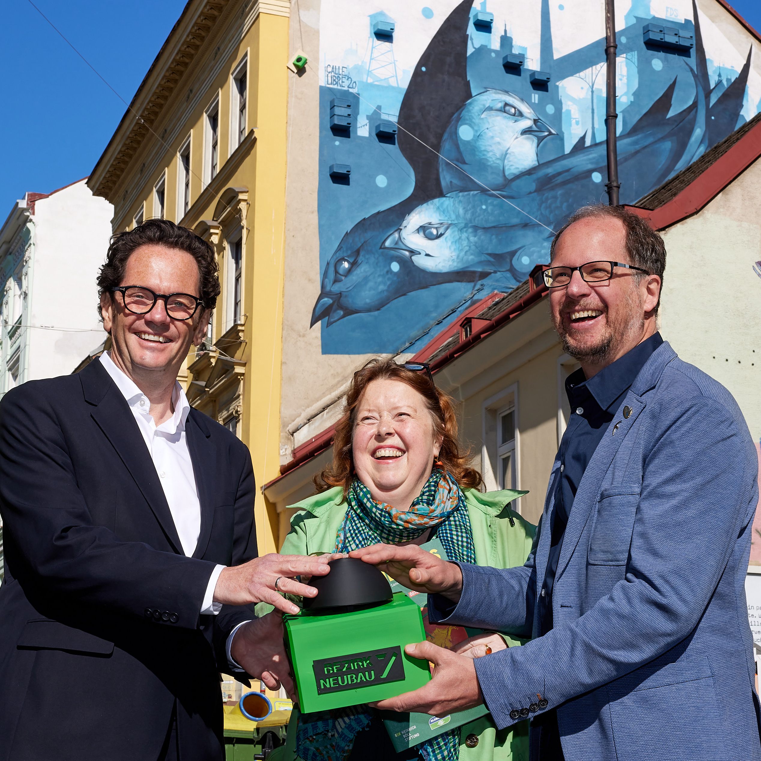 Der Mauersegler ist zurück in Wien - das wurde mit einem Pressetermin gefeiert.