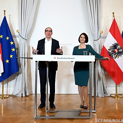 Rauch und Edtstadler arbeiten auf