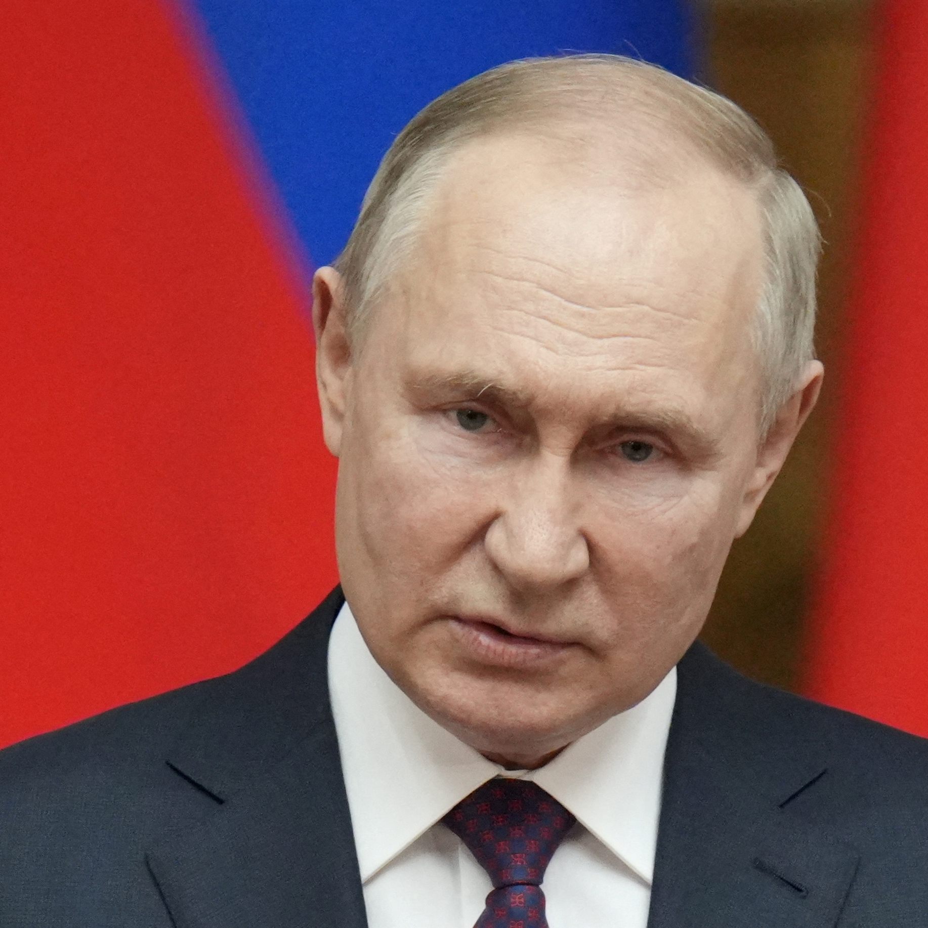 Der Russische Präsident Putin soll am Dienstag an der Militärparade teilnehmen.