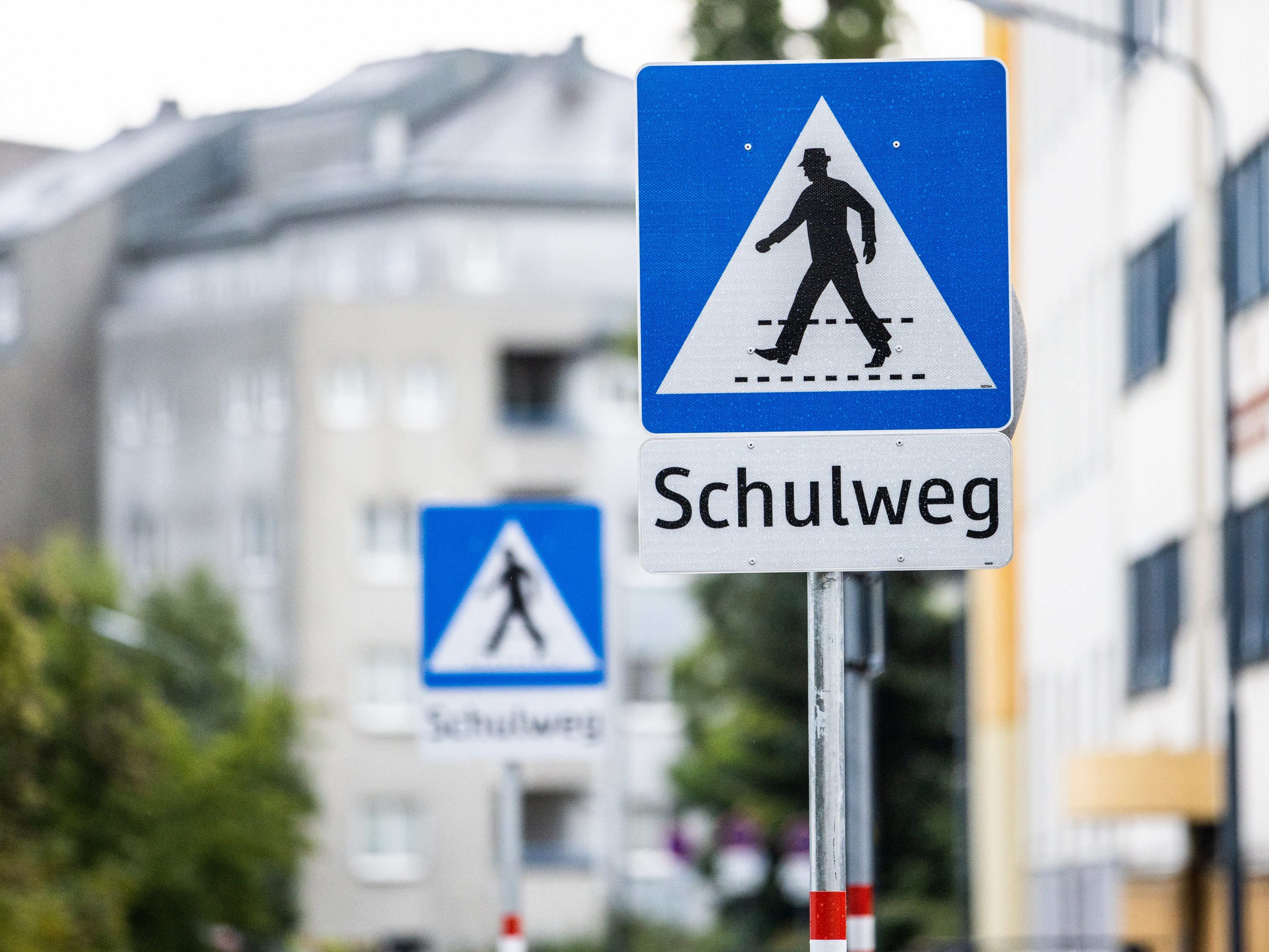 Die Zahl an Unfällen am Schulweg hat wieder zugenommen.