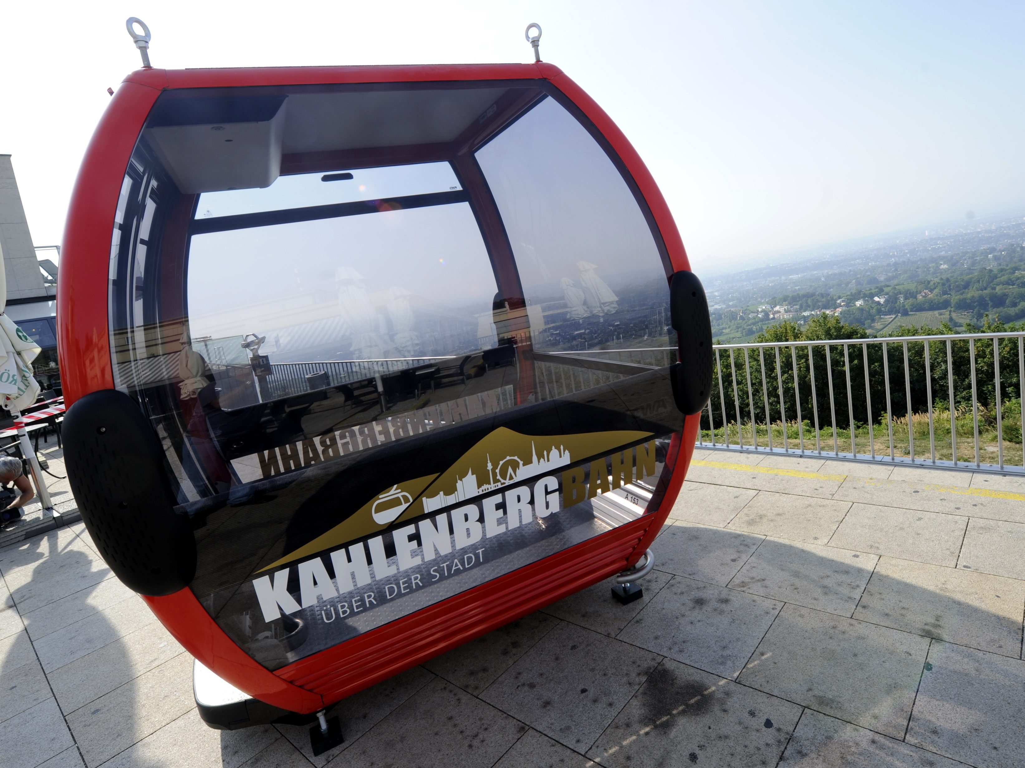 Die Wiener sind der Seilbahn am Kahlenberg nicht abgeneigt.