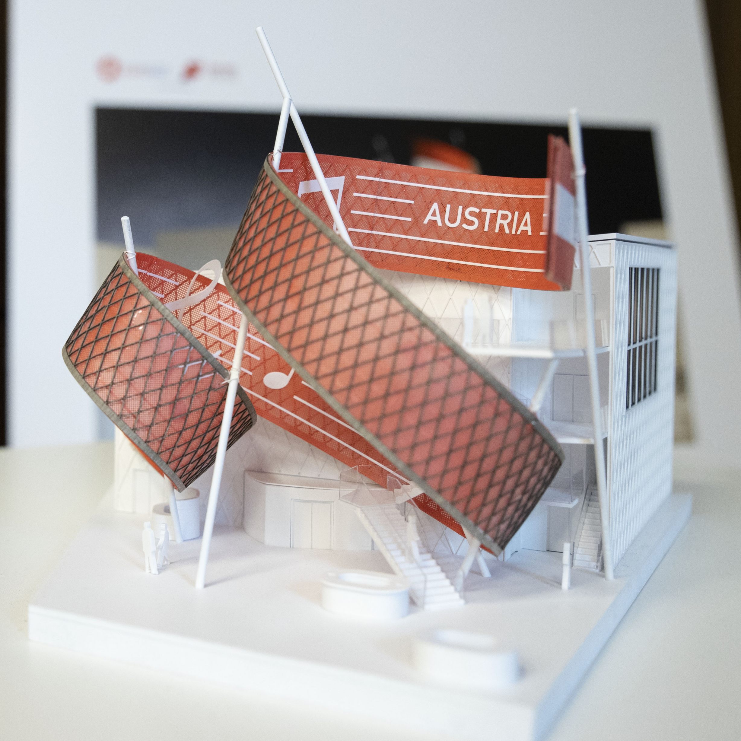 Österreichs Pavillion bei der Expo 2025.