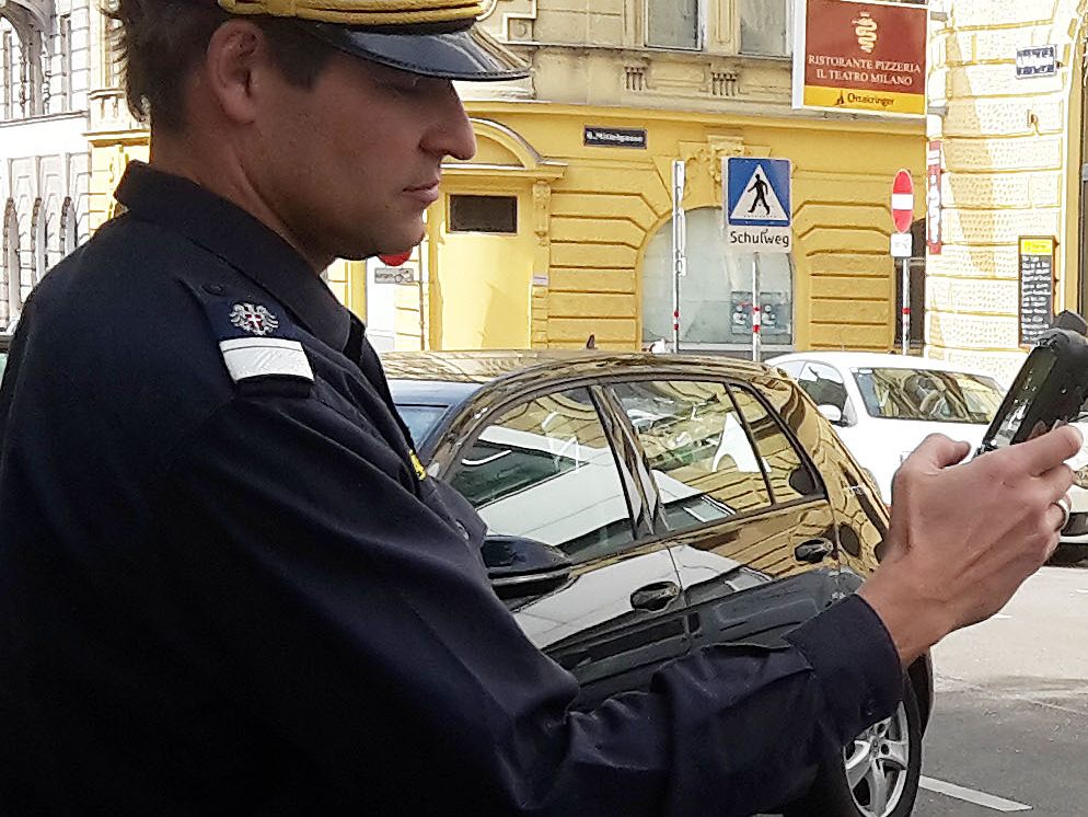 In Wien-Neubau kam es zu einer Attacke auf einen Parksheriff. In Wien-Neubau kam es zu einer Attacke auf einen Parksheriff.