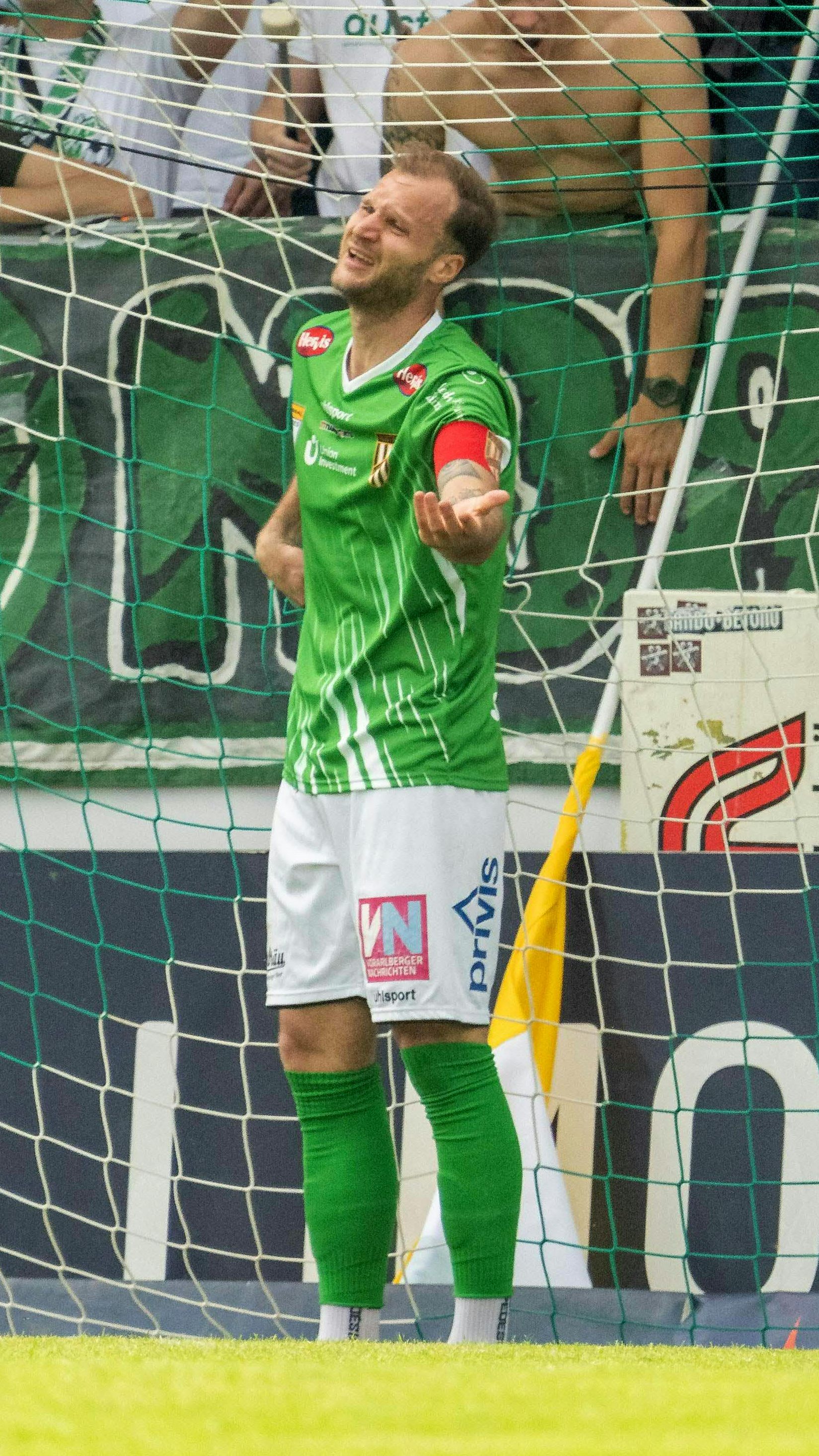 Vor allem Lustenaus Defensive zeigte sich heute sehr fehlerhaft.