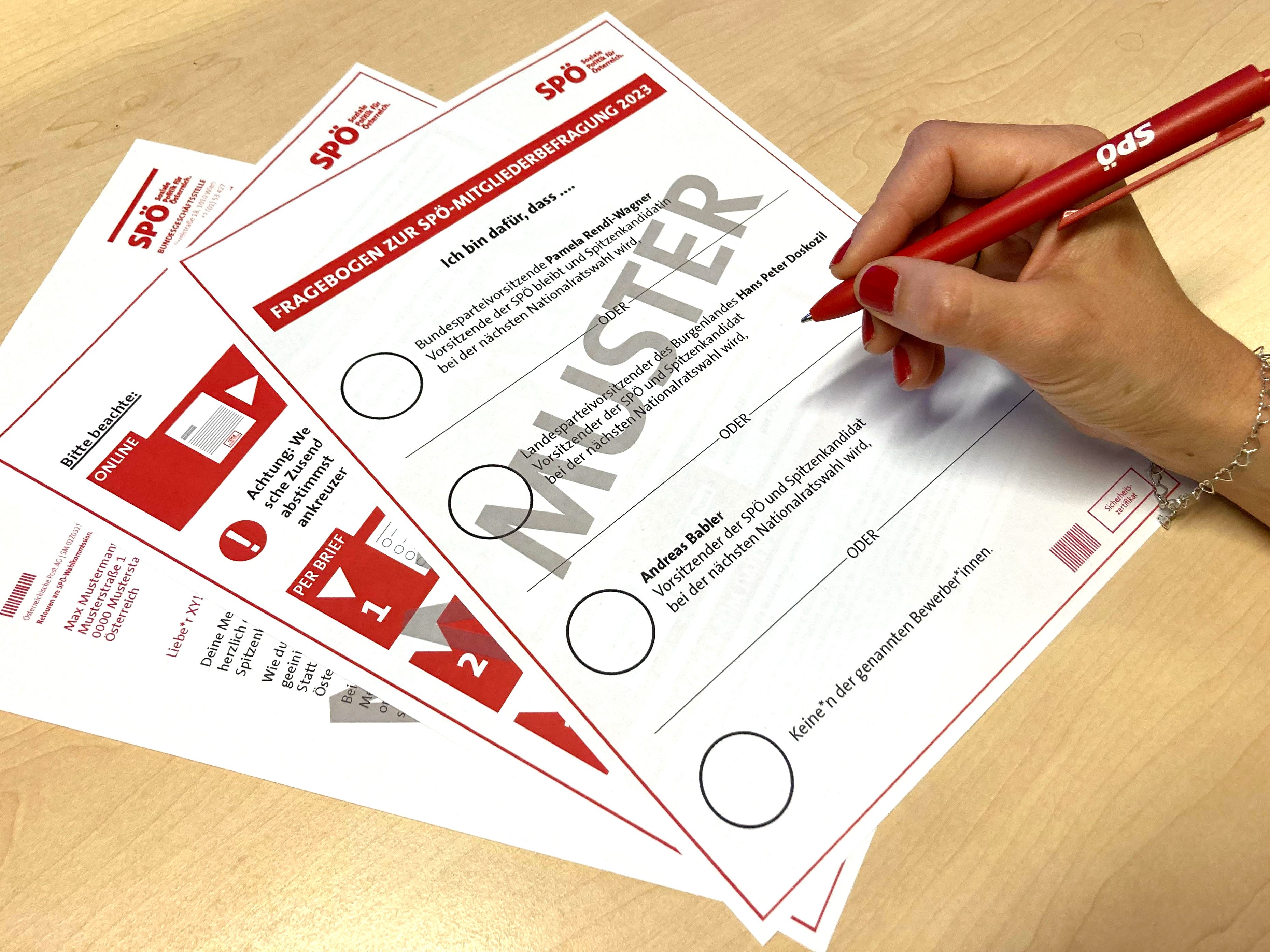 Am heutigen Mittwoch endet die SPÖ-Mitgliederbefragung.