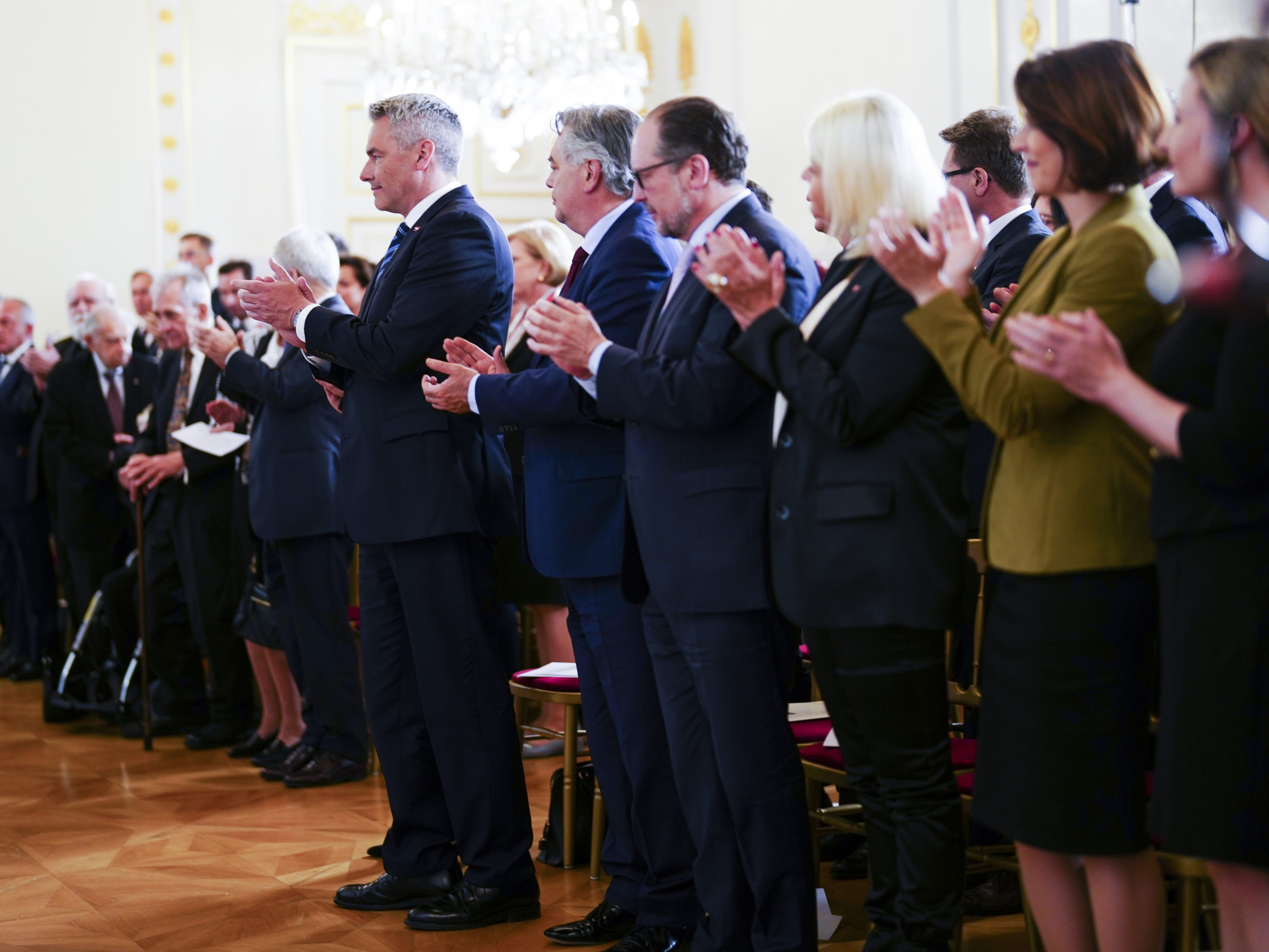 Die Regierung gedachte der Befreiung vom Nationalsozialismus in einem Festakt.