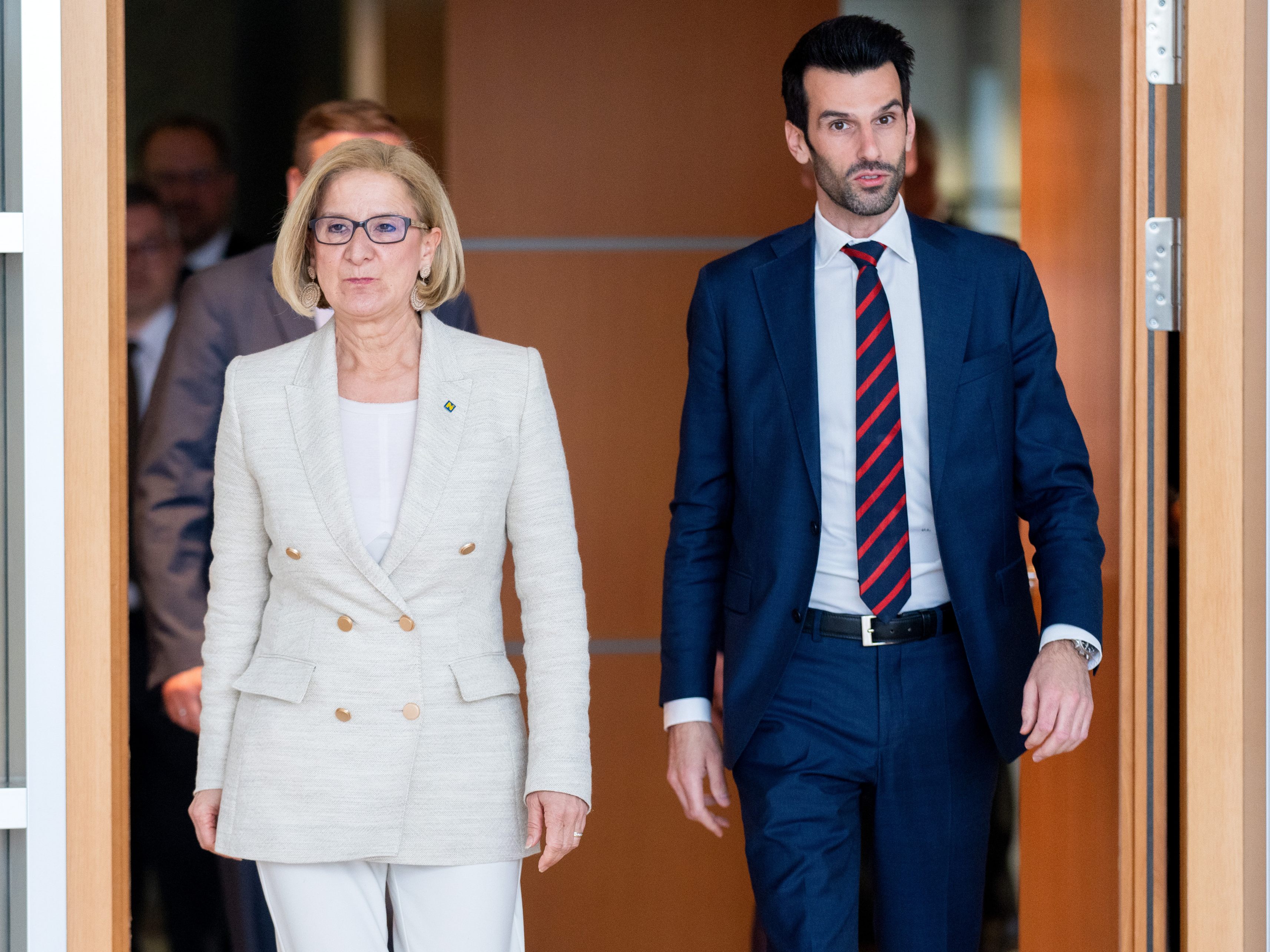 Präsentation in Niederösterreich: Eckpunkte des CoV-Fonds.