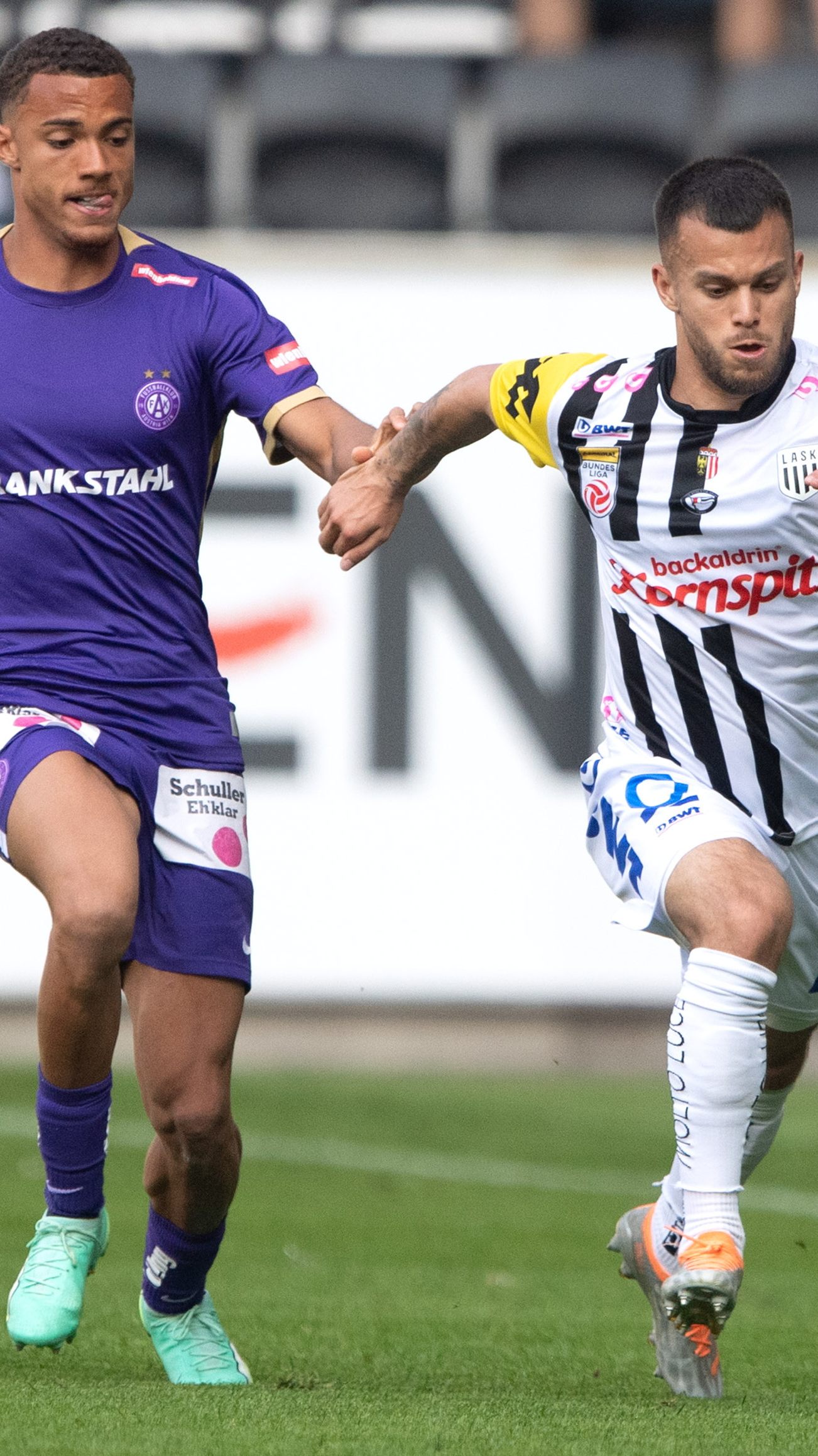 Der LASK feierte gegen die Wiener Austria einen Heimsieg.