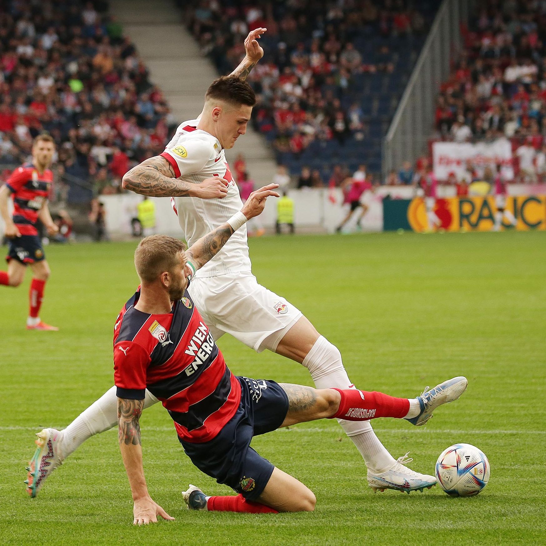 Red Bull Salzburg bleibt auf dem eigenen Rasen seit 2015 gegen Rapid ungeschlagen.