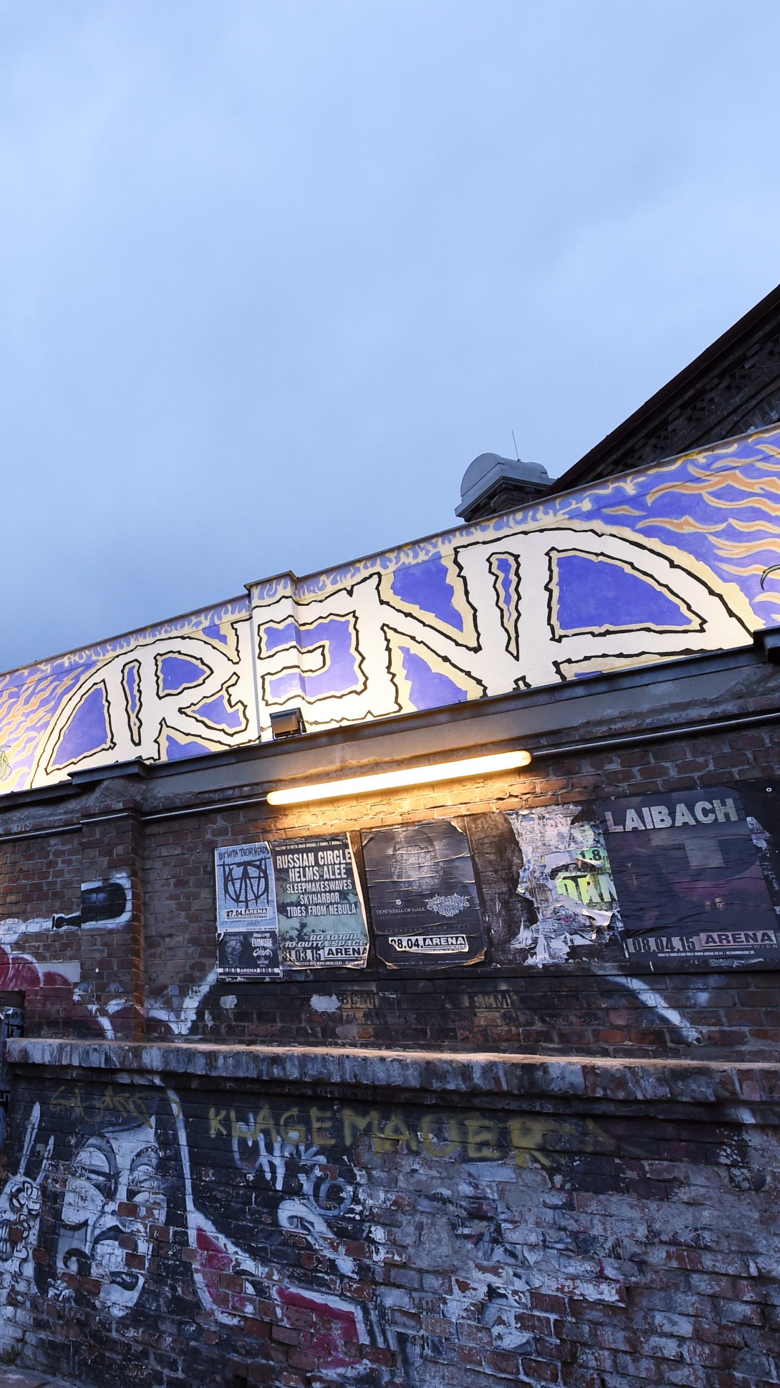 Auch ein Konzert in der Wiener Arena ist von den Absagen der Band Yes betroffen.