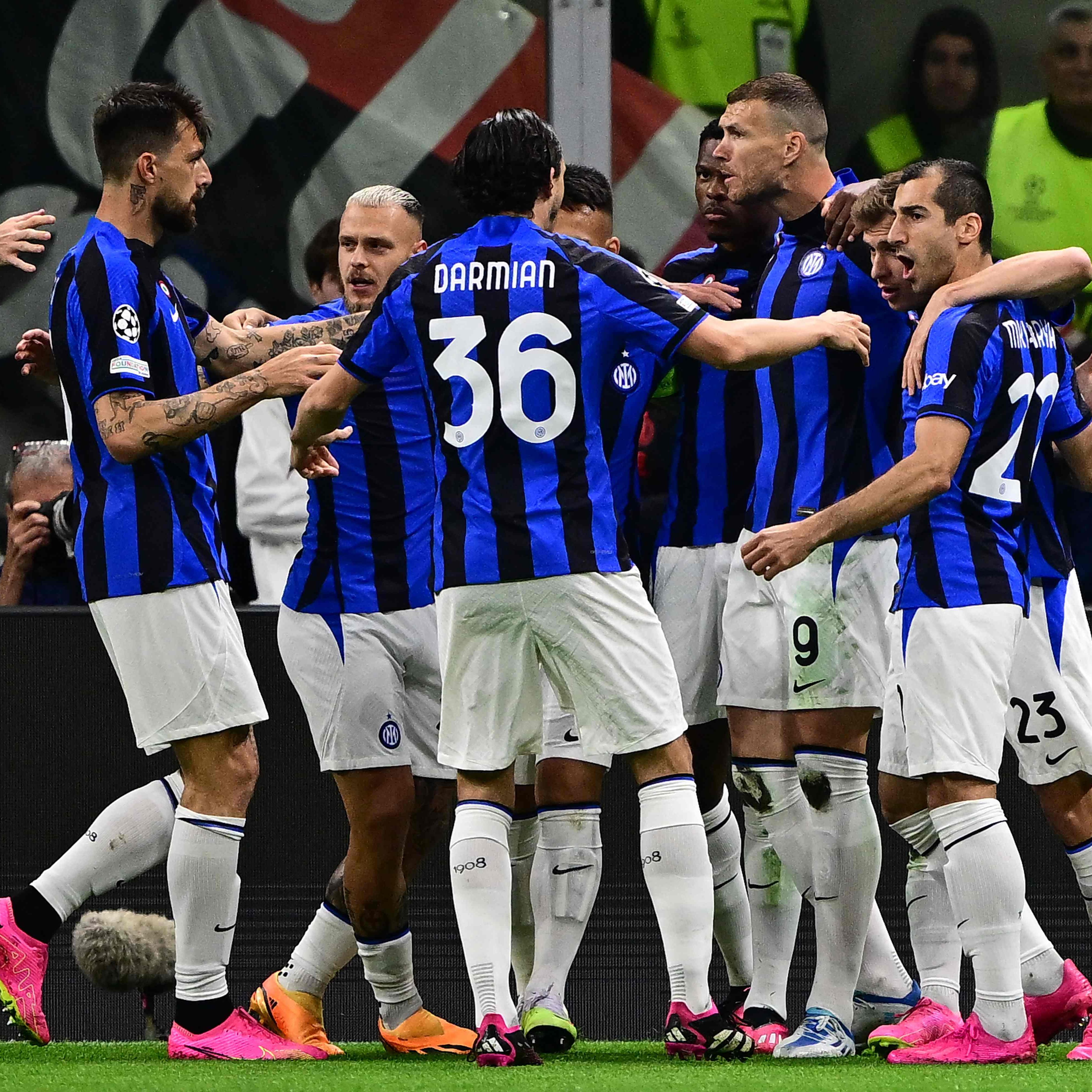 Zwei frühe Treffer brachten Inter Mailand einen verdienten Sieg im Halbfinal-Hinspiel.