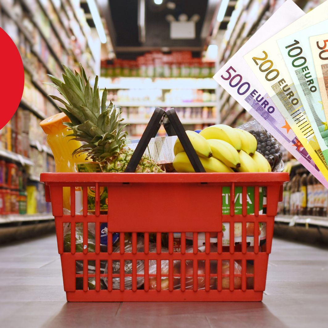 Der Wocheneinkauf bleibt derzeit teuer.