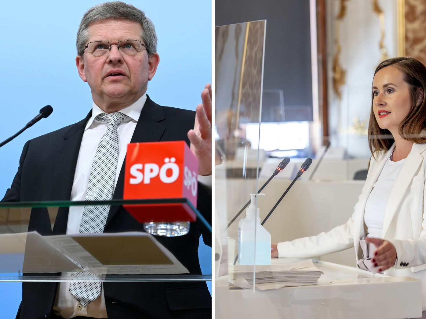 Der Streit in der SPÖ ist erneut eskaliert. Der Streit in der SPÖ ist erneut eskaliert.