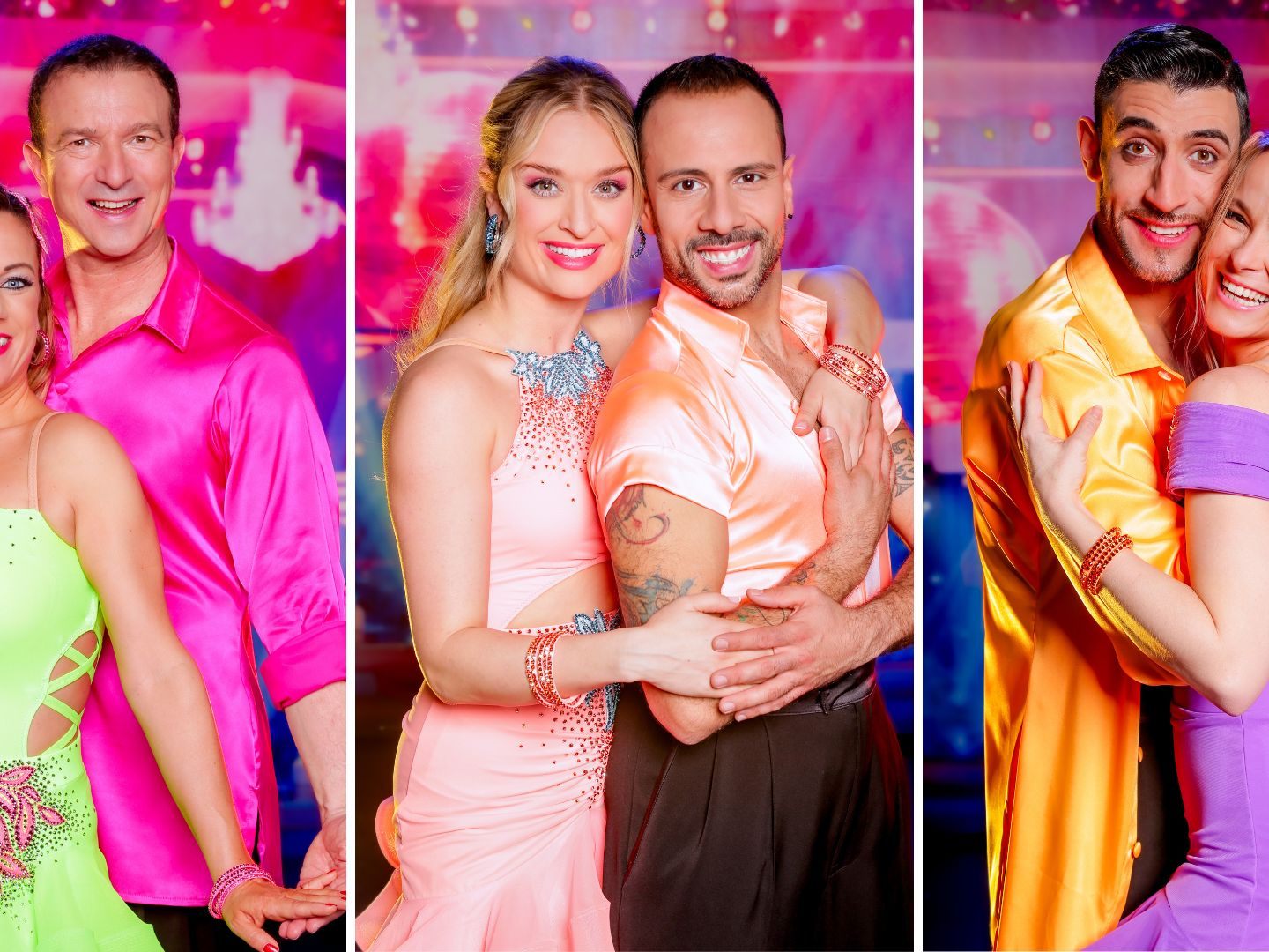 Alexander Pointner, Corinna Kamper und Missy May kämpfen um die "Dancing Stars"-Krone. Alexander Pointner, Corinna Kamper und Missy May kämpfen um die "Dancing Stars"-Krone.