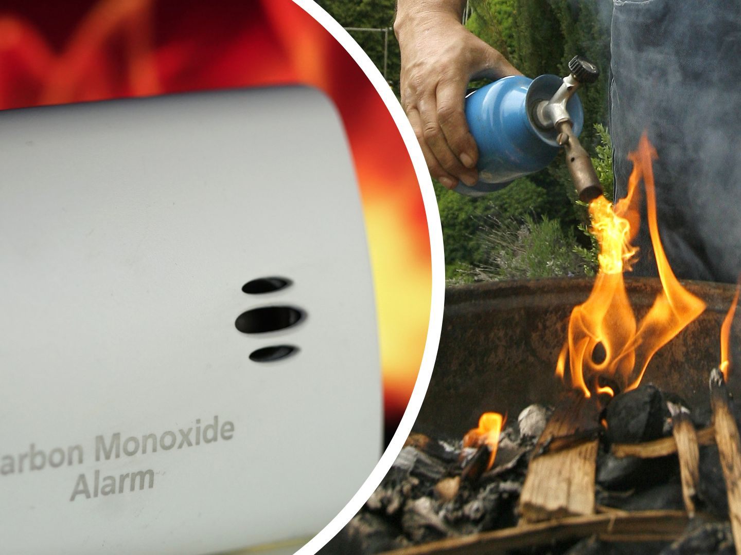 Mediziner warnen vor einer Kohlenmonoxid-Vergiftung beim Grillen.