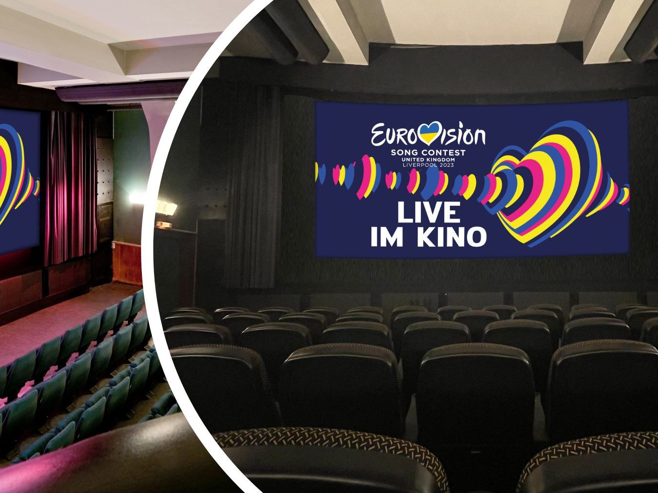 Das Votivkino veranstaltet zum Eurovision Song Contest-Finale 2023 am 13. Mai wieder ein Public Viewing. Das Votivkino veranstaltet zum Eurovision Song Contest-Finale 2023 am 13. Mai wieder ein Public Viewing.