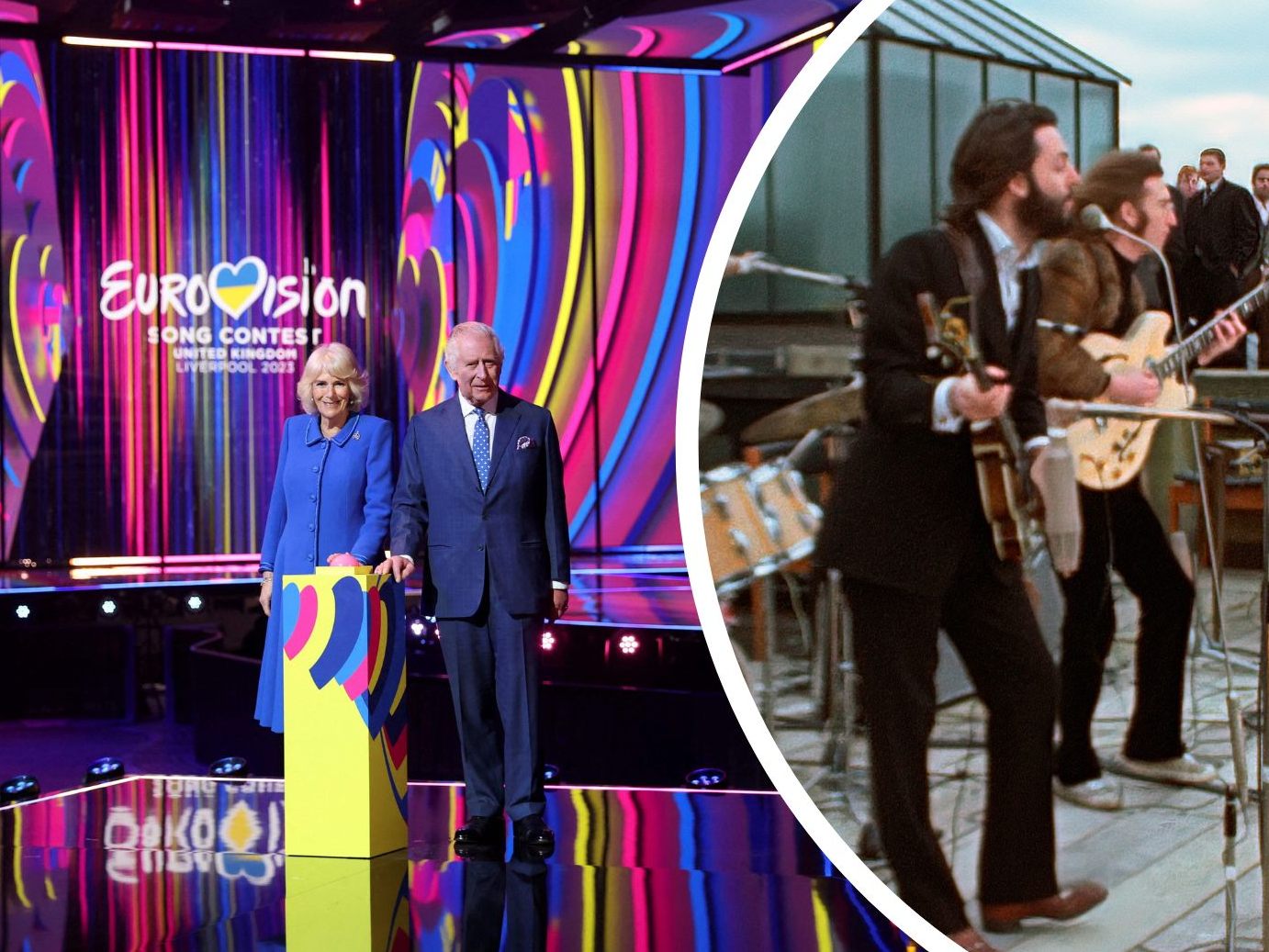 Ein Song der Beatles soll beim ESC Solidarität mit der Ukraine zeigen. Ein Song der Beatles soll beim ESC Solidarität mit der Ukraine zeigen.