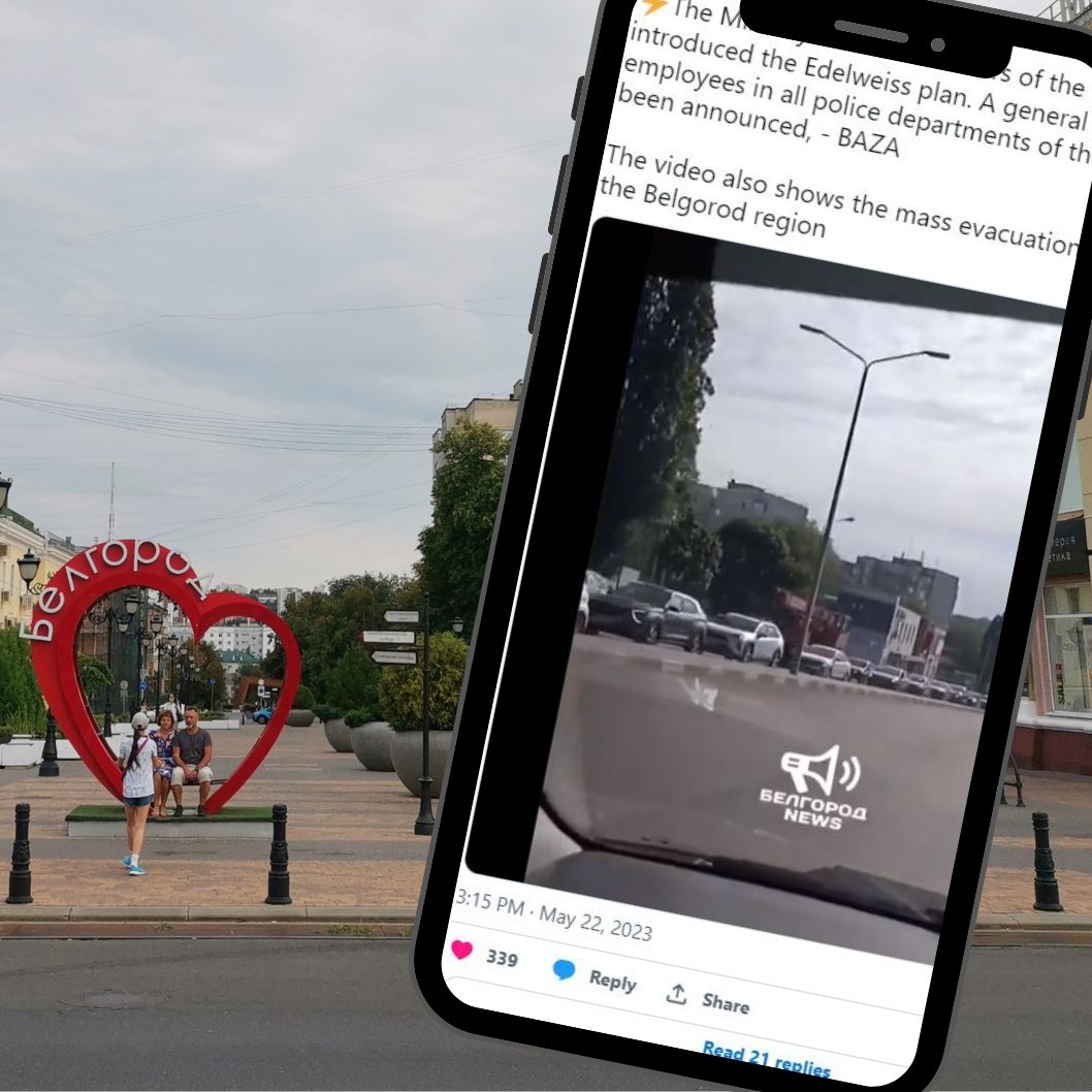 Aus russischen Staatsbürgern bestehenden Einheiten haben scheinbar die reguläre russische Armee auf russischem Staatsgebiet angegriffen.