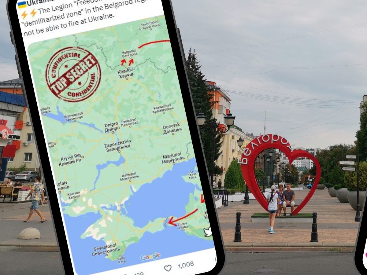 Aus russischen Staatsbürgern bestehenden Einheiten haben scheinbar die reguläre russische Armee auf russischem Staatsgebiet angegriffen.