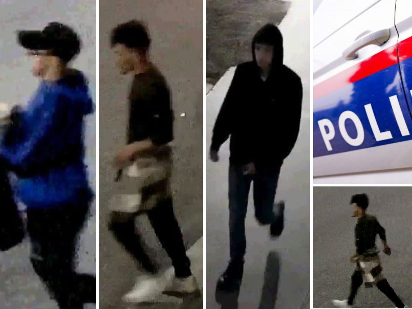 Wer kennt diese Teenager, die unter Verdacht des mehrmaligen Raubes stehen? Wer kennt diese Teenager, die unter Verdacht des mehrmaligen Raubes stehen?