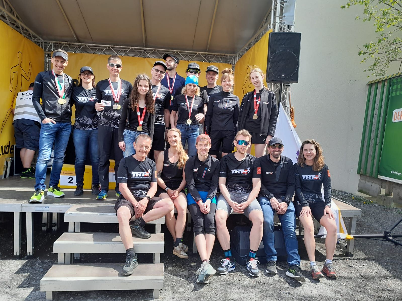 Das TRT Vorarlberg Team bei "Bludenz läuft"