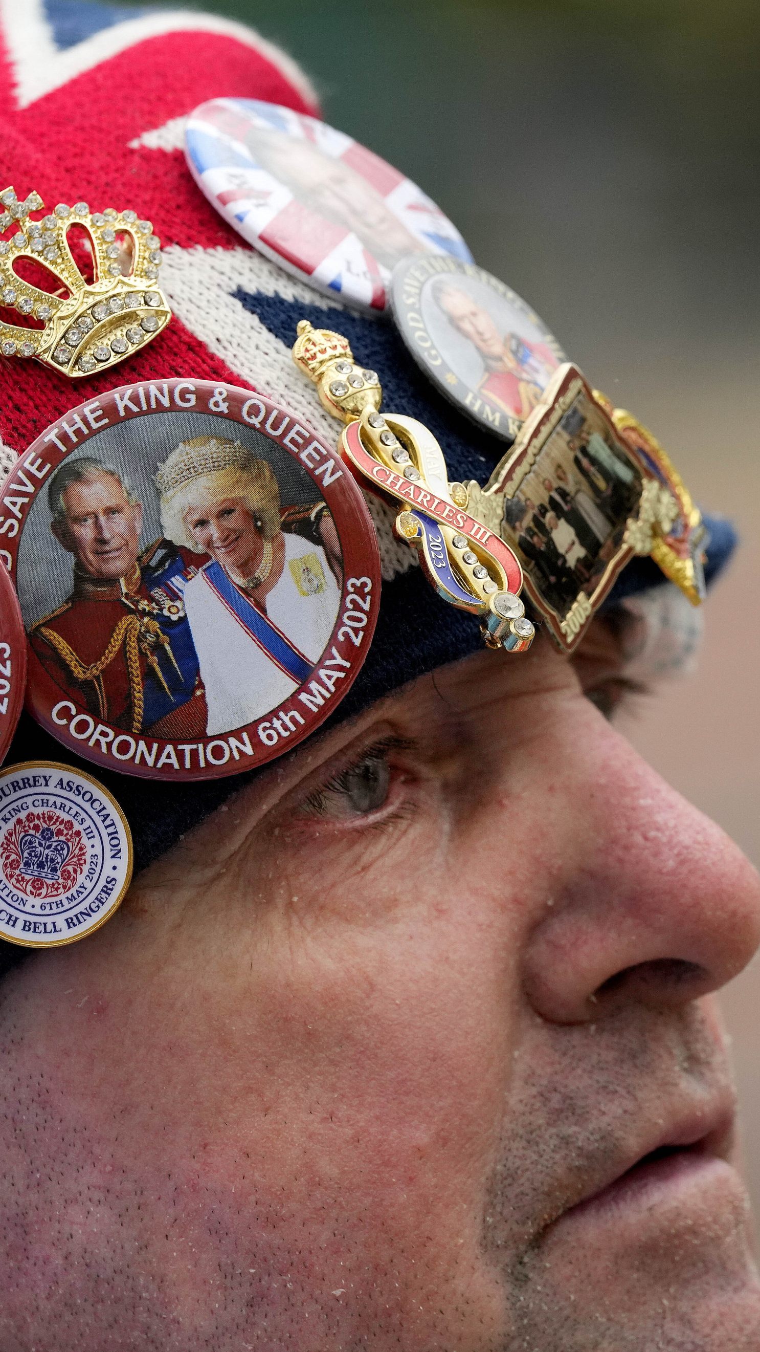 John Loughrey reiste bereits zehn Tage vor der Krönung an.