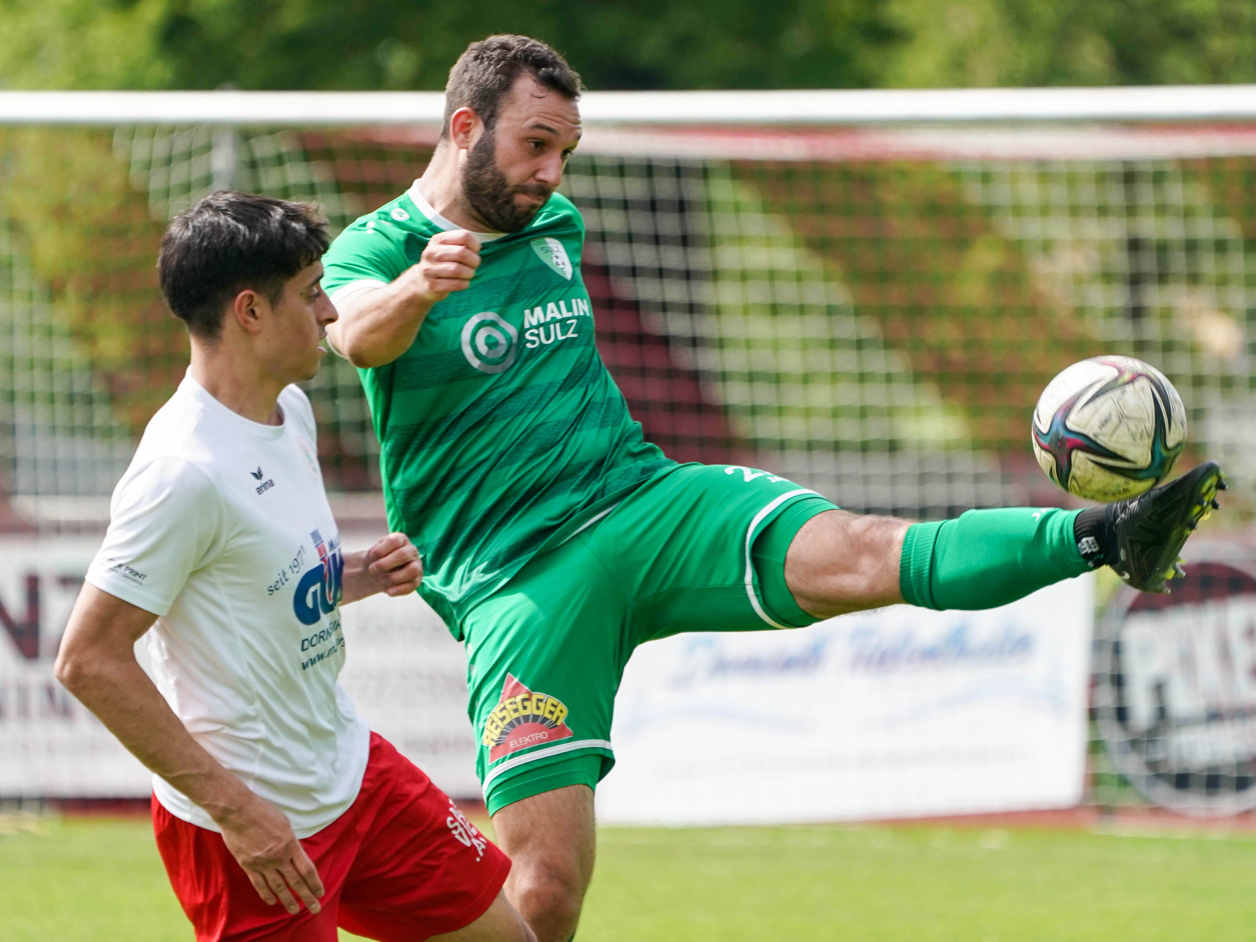 Kapitän Tobias Heinisch in Aktion Kapitän Tobias Heinisch in Aktion