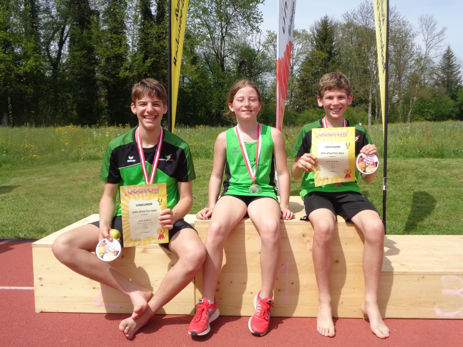 Alex, Annika und Ben TS-Weiler