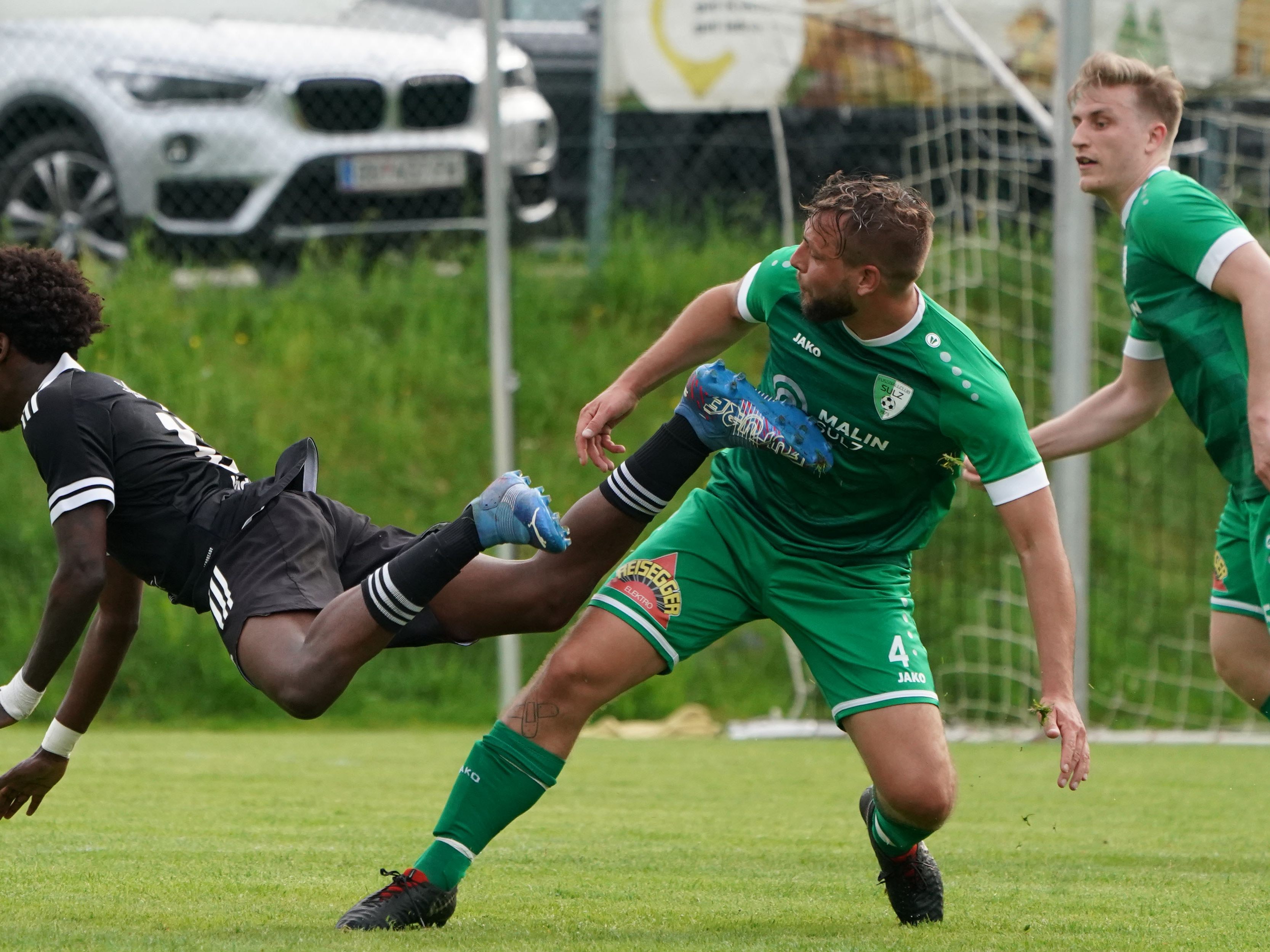 Voller Einsatz war Trumpf im Spiel in Schwarzenberg