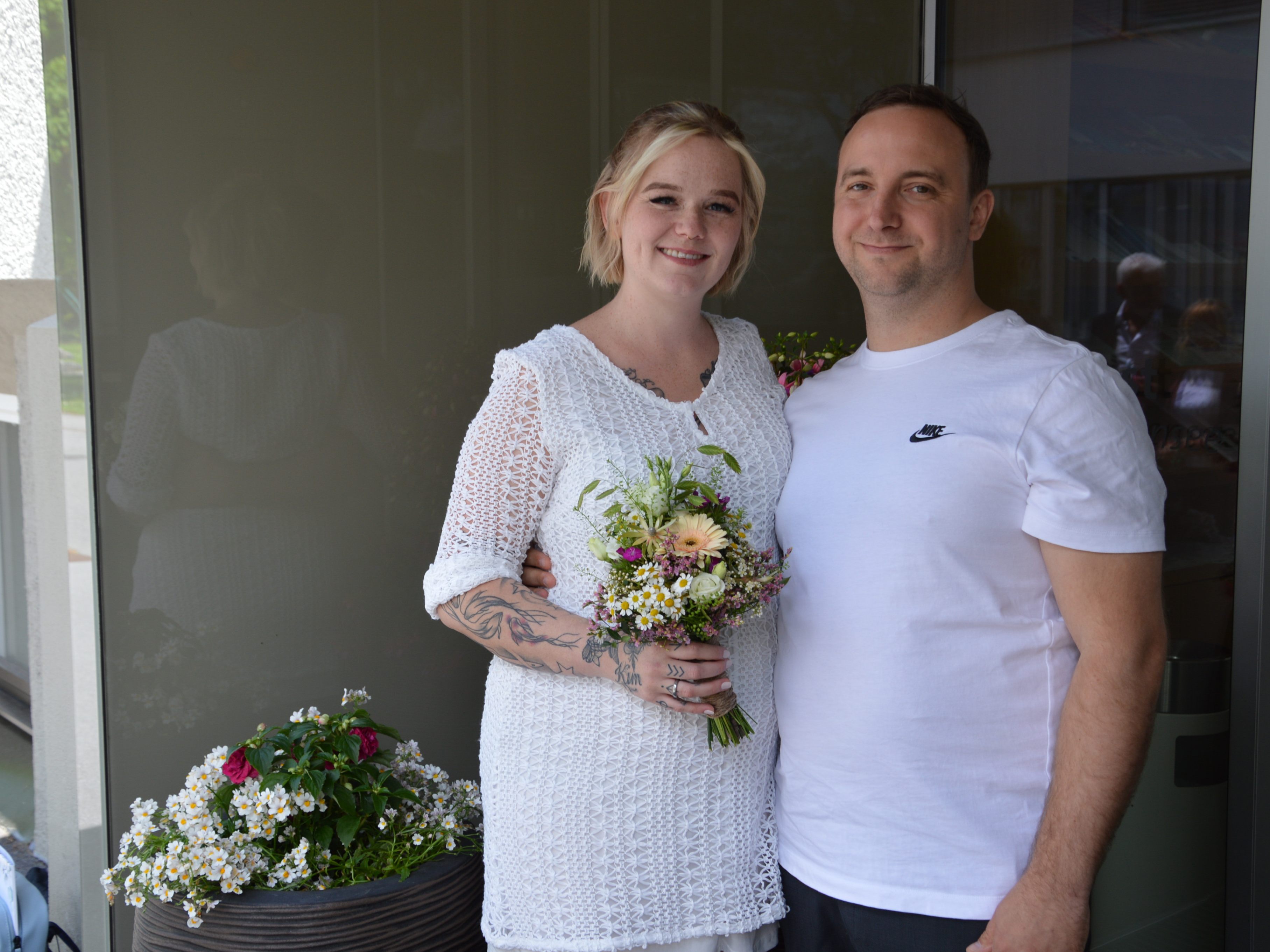 Desiré Plessing und Ingo Kitzmüller haben geheiratet. Desiré Plessing und Ingo Kitzmüller haben geheiratet.