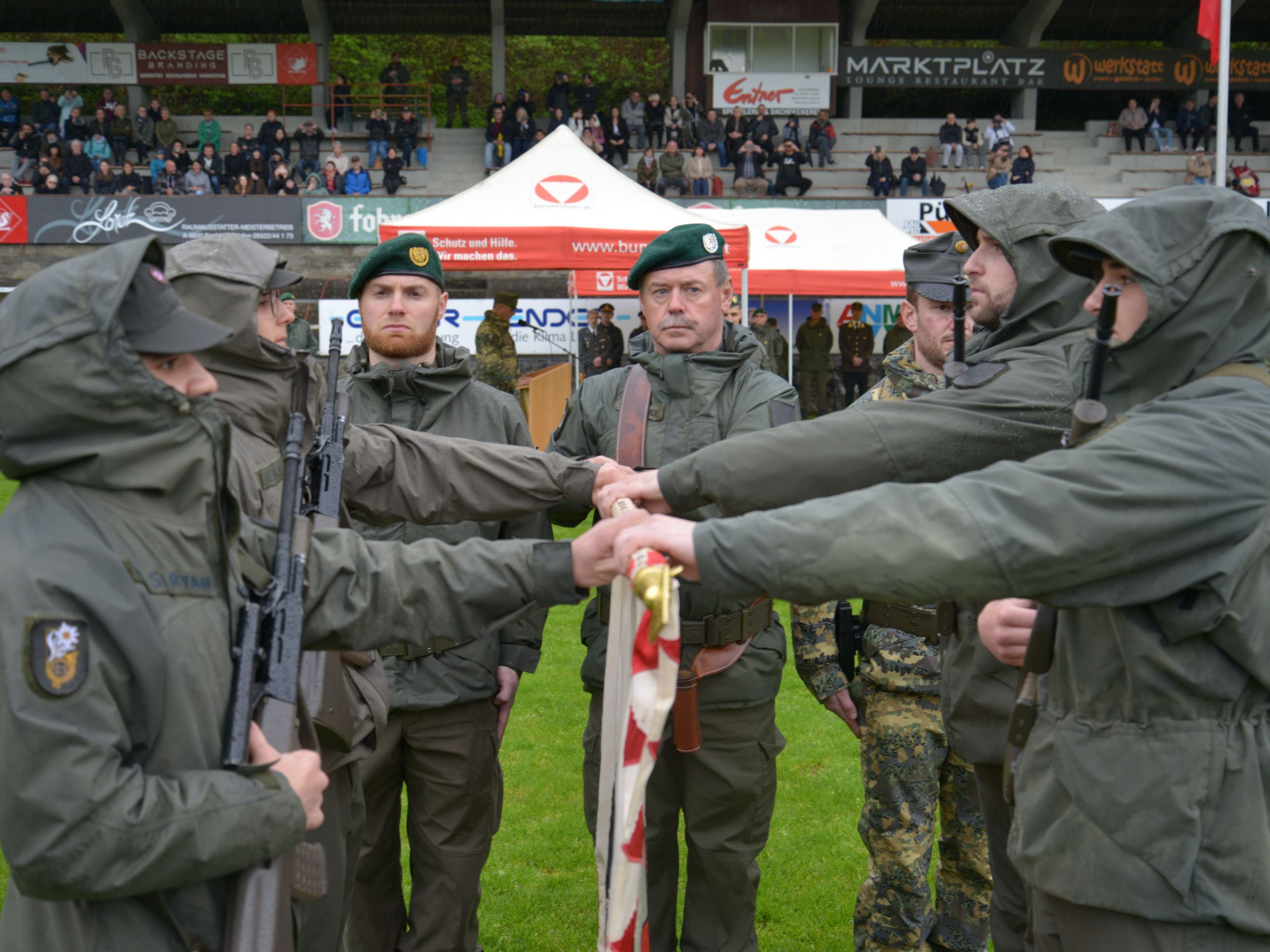 Angelobung in Rankweil 2023.