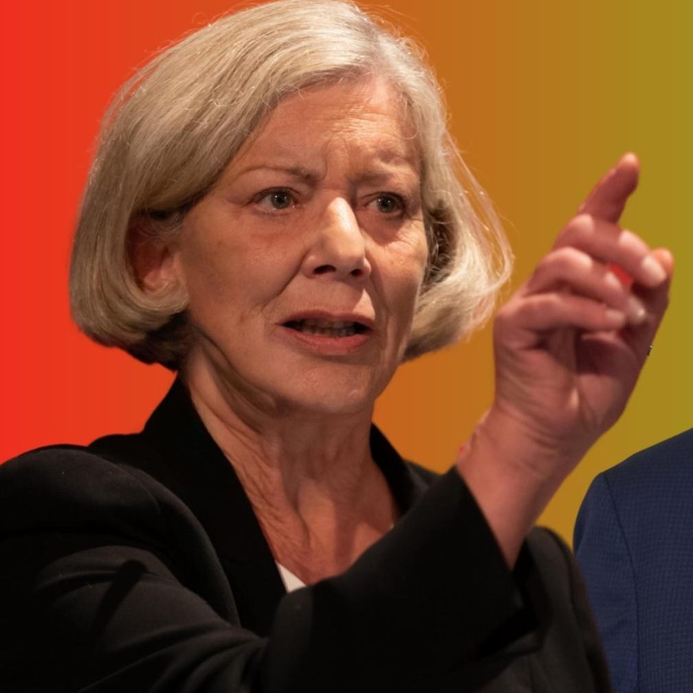 Sprickler-Falschlunger kontert ihrem Grünen-Ehemann.