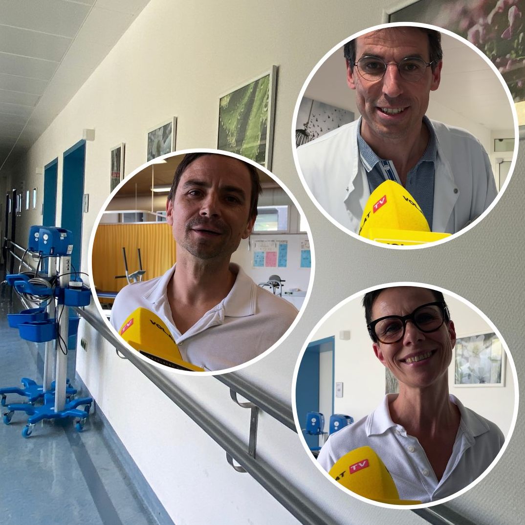 Die Freude über das Masken-Aus ist im LKH Feldkirch groß.