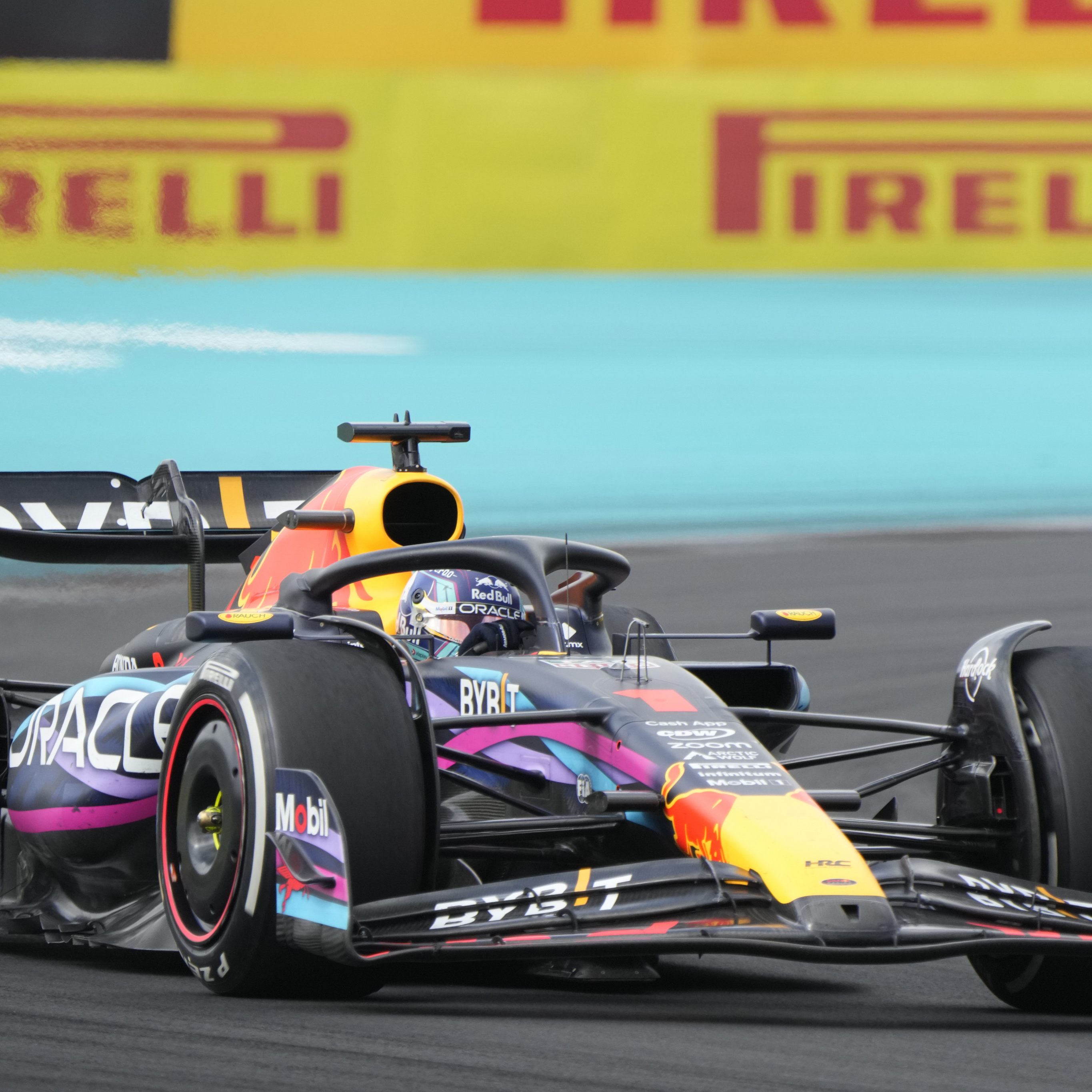 Max Verstappen wer beim GP von Miami eine Klasse für sich.
