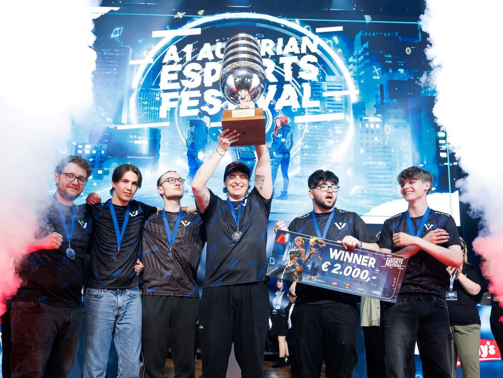Österreichs Teams jubelten beim A1 Austrian eSports Festival. Österreichs Teams jubelten beim A1 Austrian eSports Festival.
