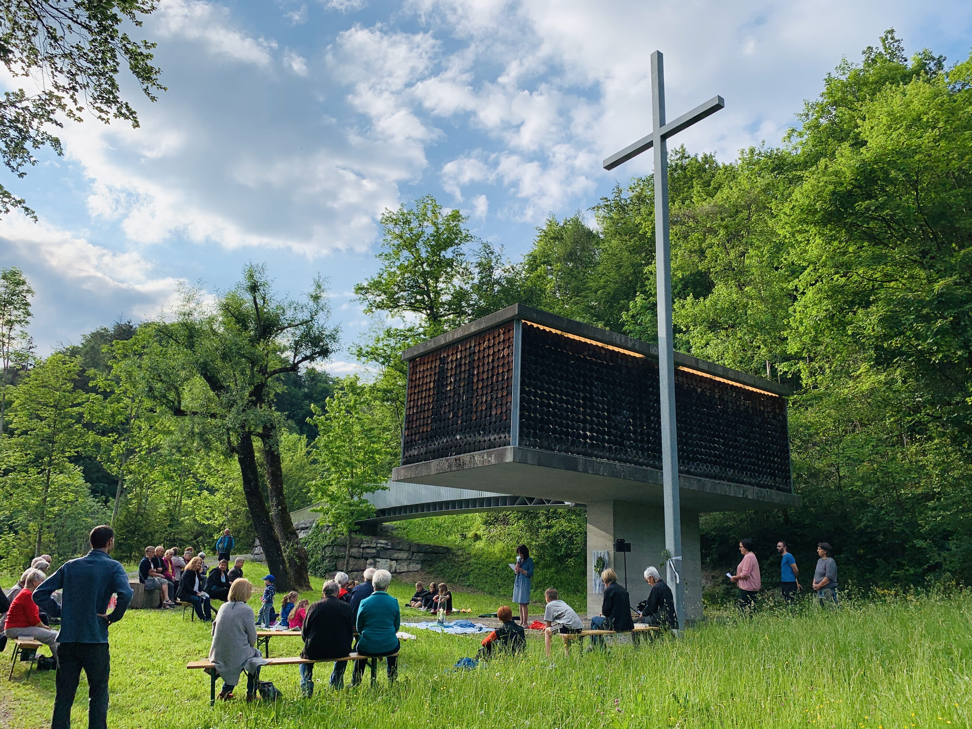 Maiandacht Familienkapelle.
