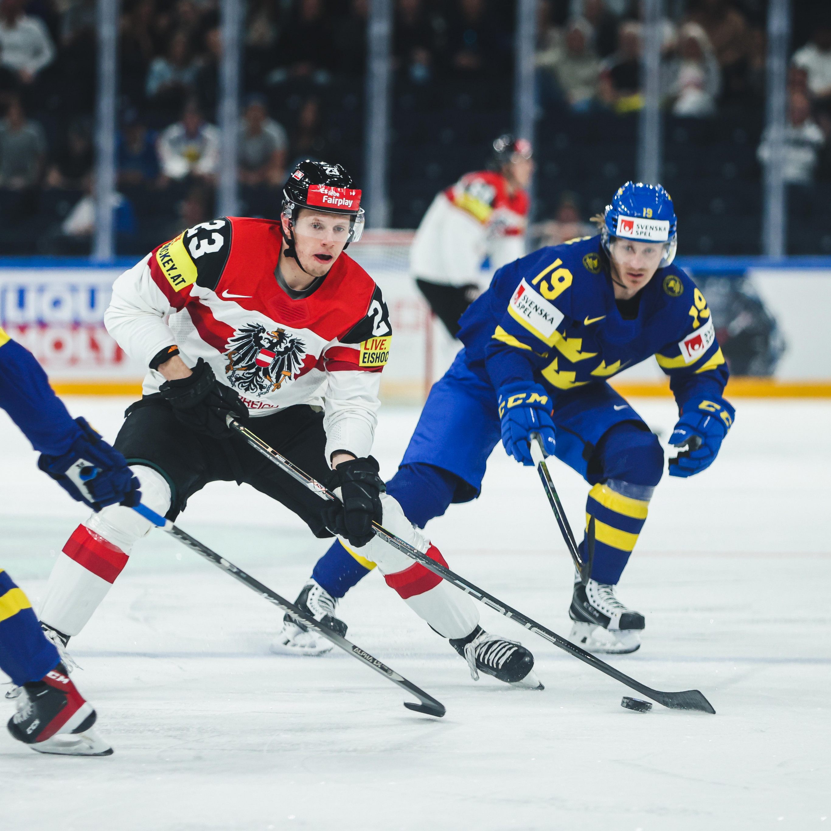 Marco Rossi und Co. mussten sich Schweden klar geschlagen geben.