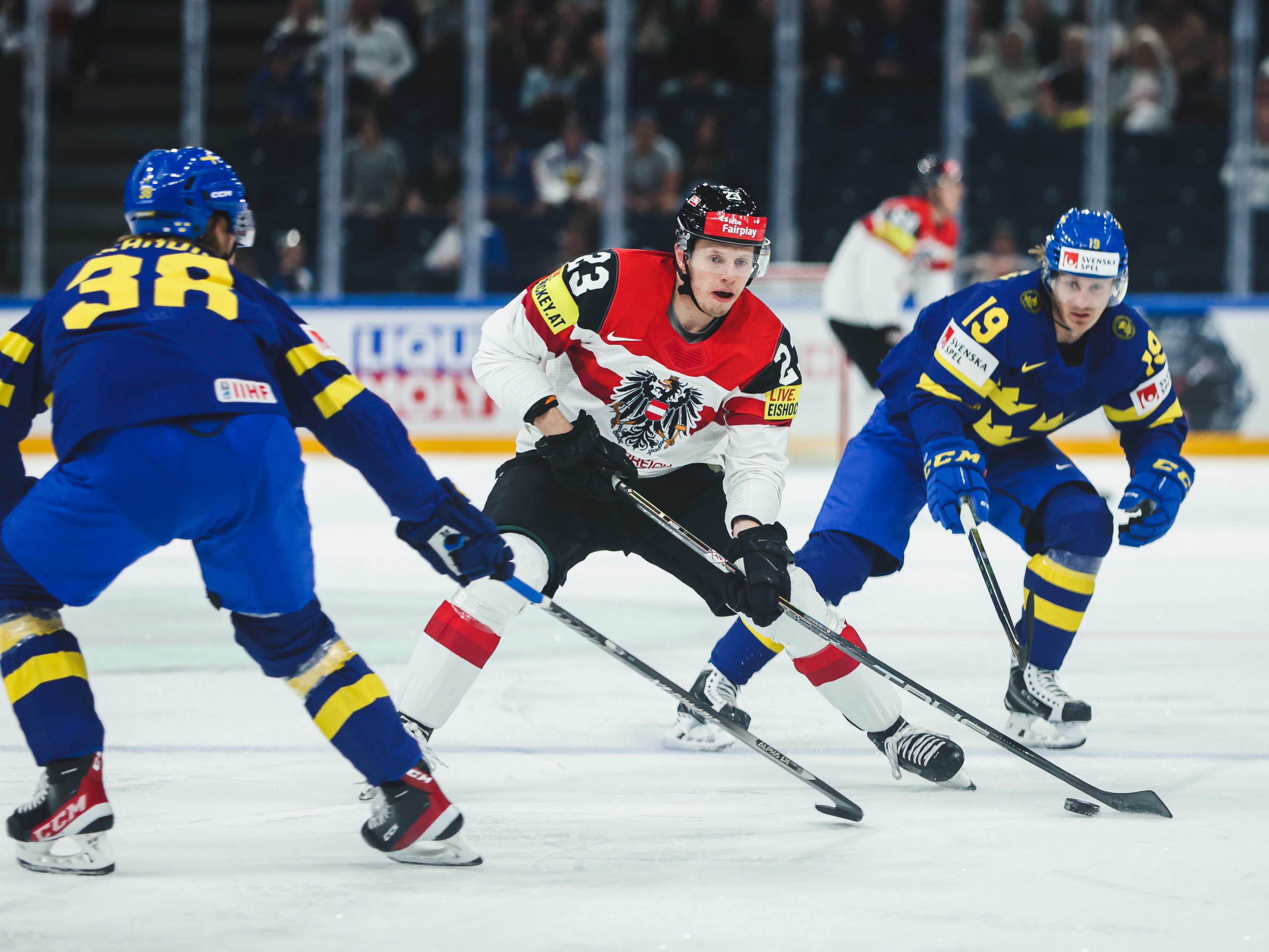 Marco Rossi und Co. mussten sich Schweden klar geschlagen geben. Marco Rossi und Co. mussten sich Schweden klar geschlagen geben.