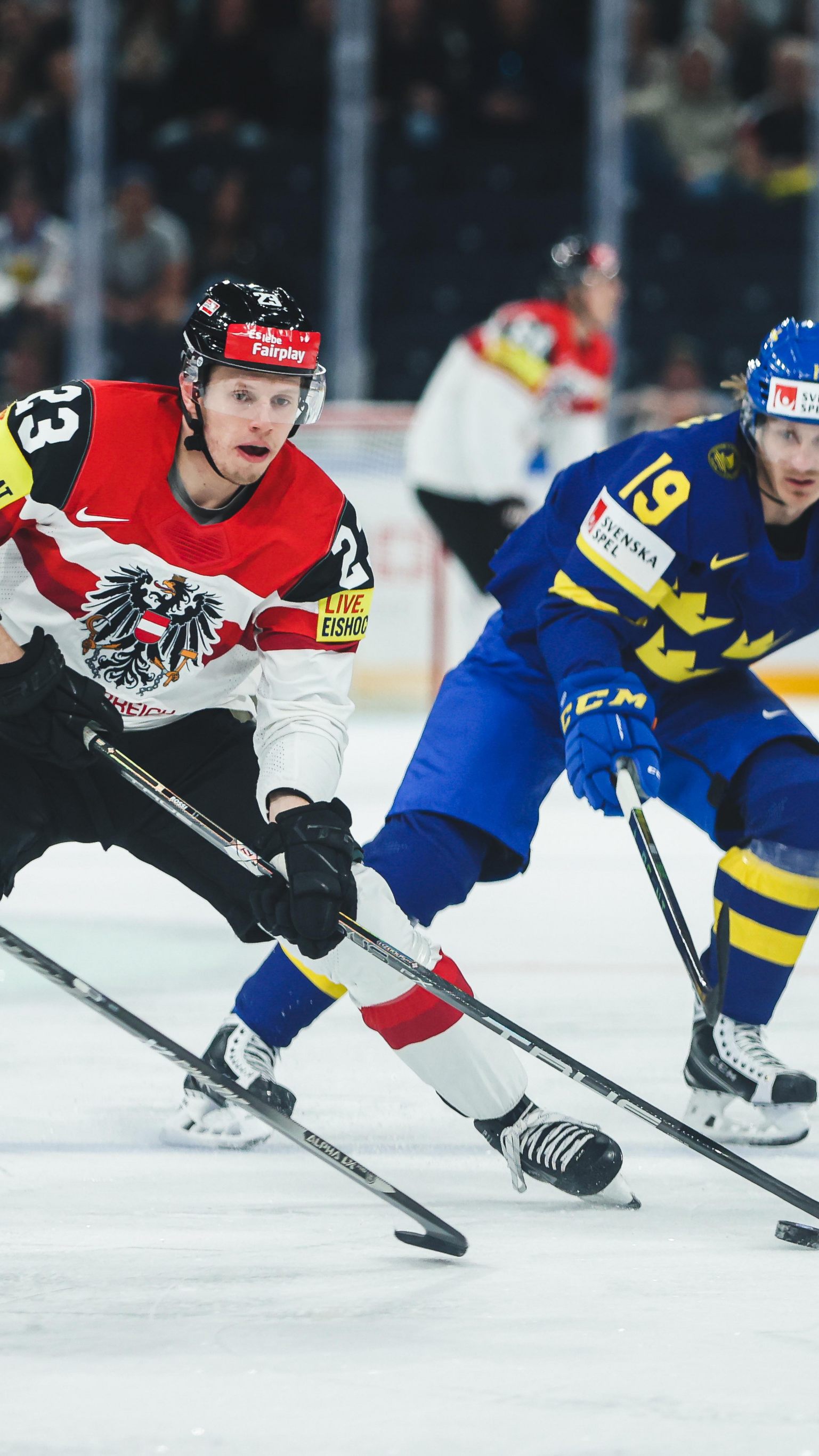 Marco Rossi und Co. mussten sich Schweden klar geschlagen geben.