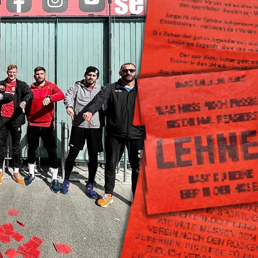 Der Alpla HC Hard verurteilt die Flyer-Aktion.