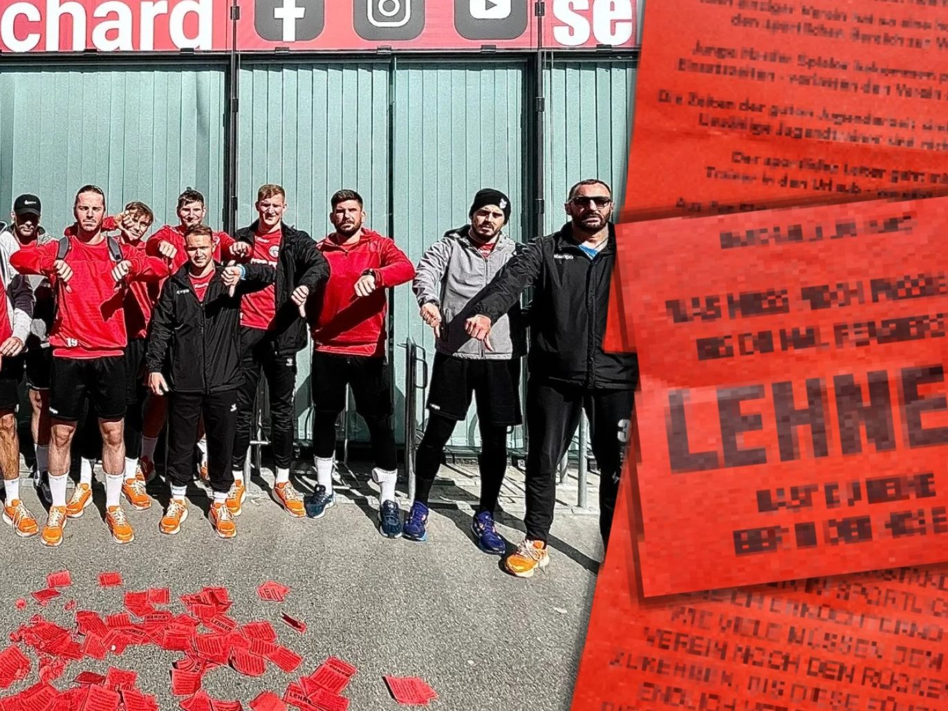 Der Alpla HC Hard verurteilt die Flyer-Aktion.