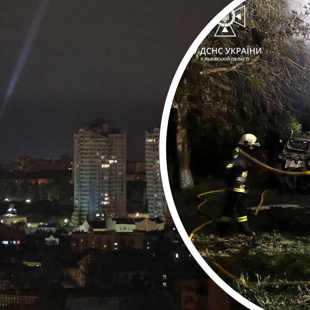 Schäden nach den jüngsten russischen Drohnenangriffen auf Kiew.