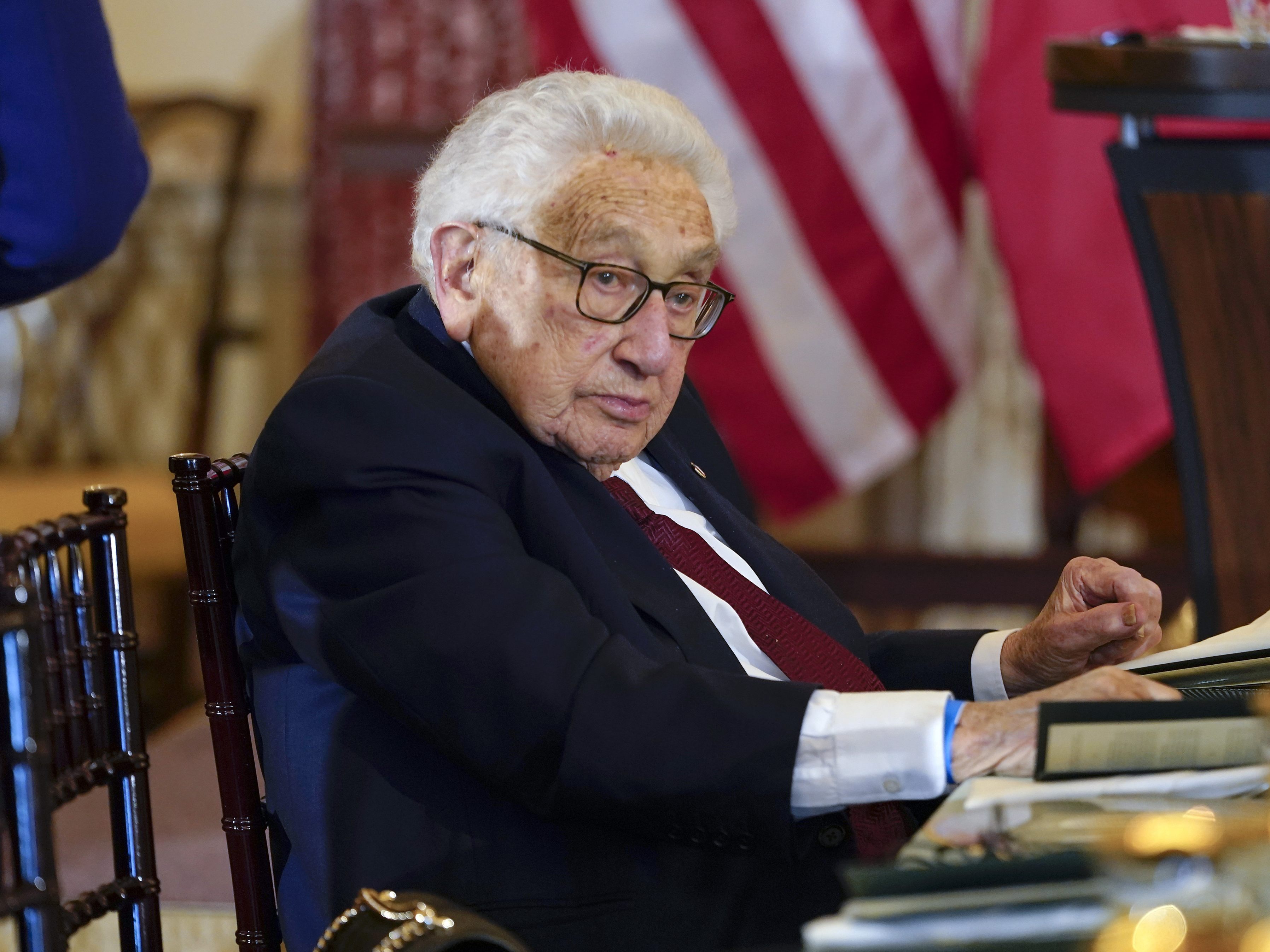 Henry Kissinger wurde am Samstag 100 Jahre alt. Henry Kissinger wurde am Samstag 100 Jahre alt.
