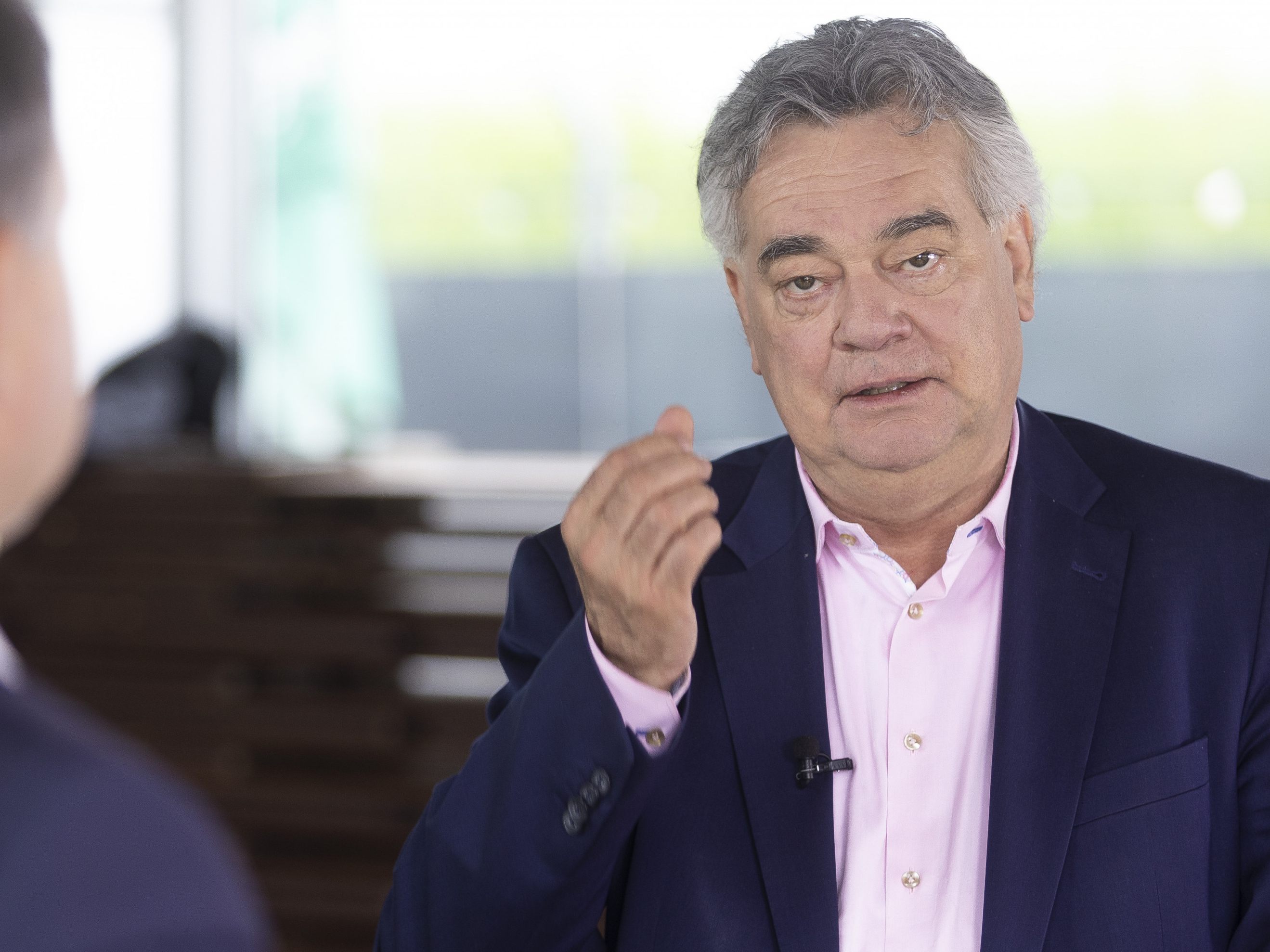 Vizekanzler Werner Kogler war am Donnerstg zu Gast bei "Vorarlberg LIVE".
