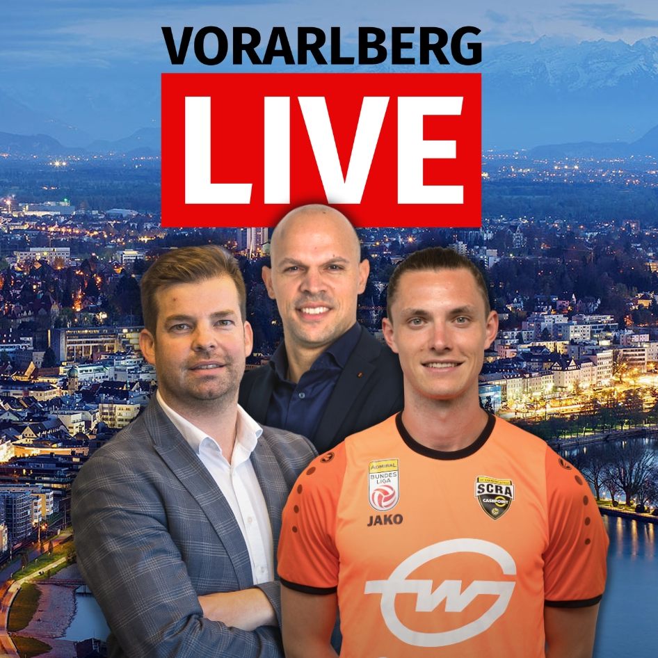 Mathias Burtscher und Tino Casali sind am Montag zu Gast bei "Vorarlberg LIVE".