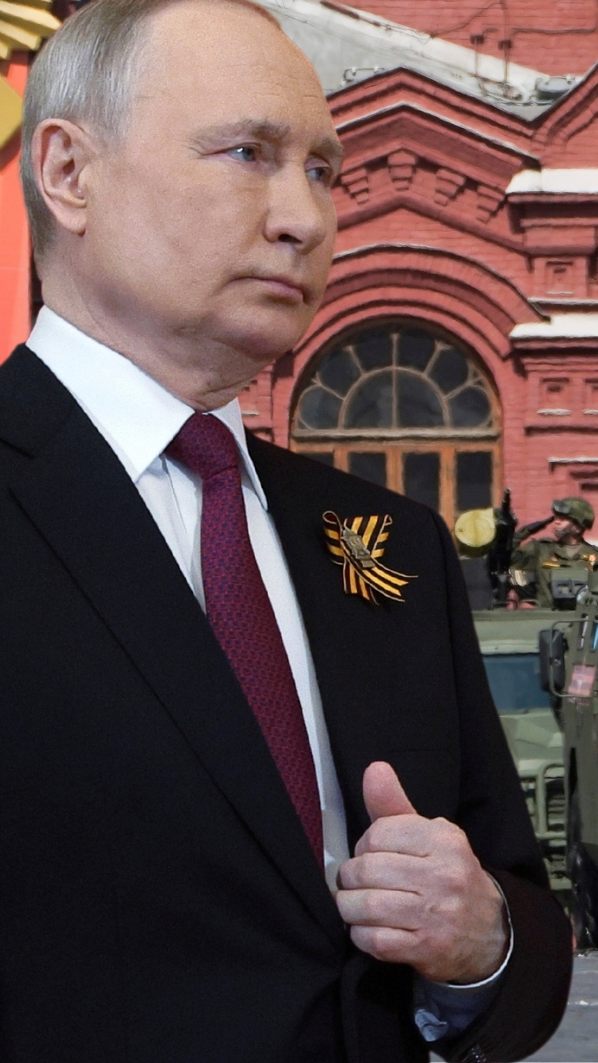 Putin: "Gegen unser Vaterland wurde ein echter Krieg entfesselt".